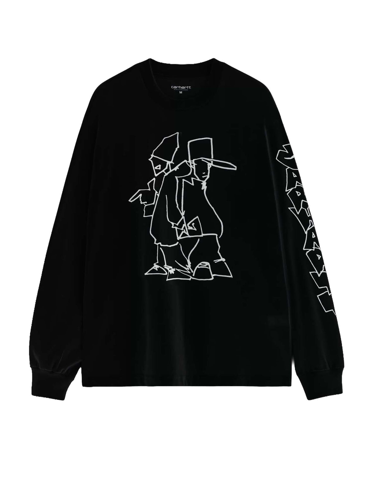 Carhartt Wip L/S Blinkerfluid T-Shirt Nero