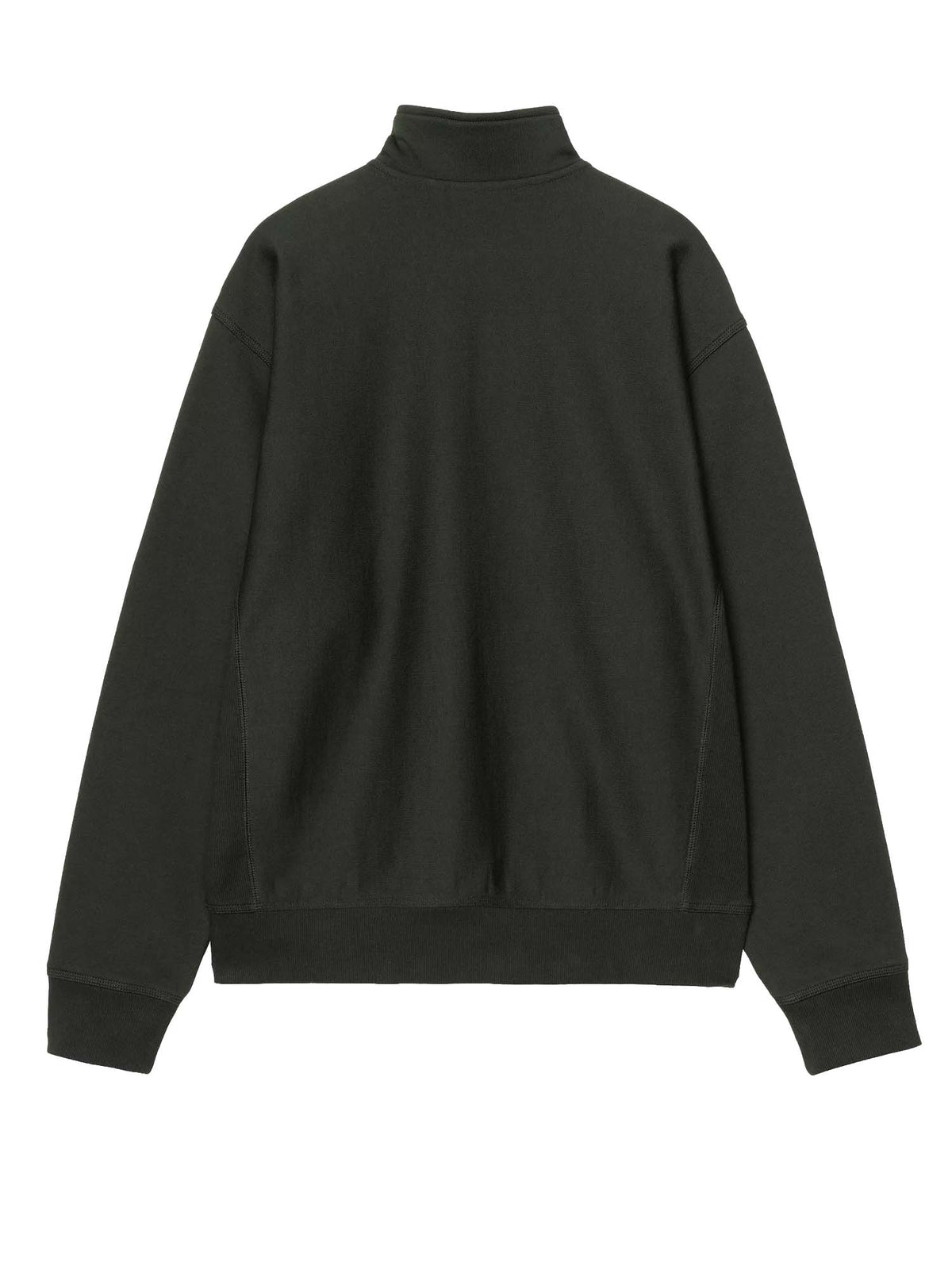 Carhartt Wip Half Zip American Script Sweatshirt Grigio