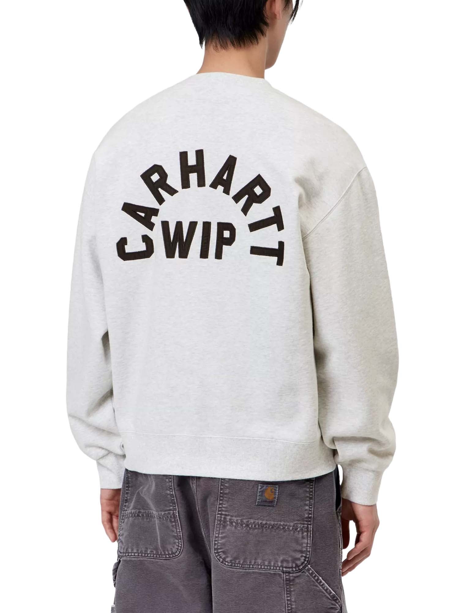 Carhartt Wip Arch Script Sweat Grigio