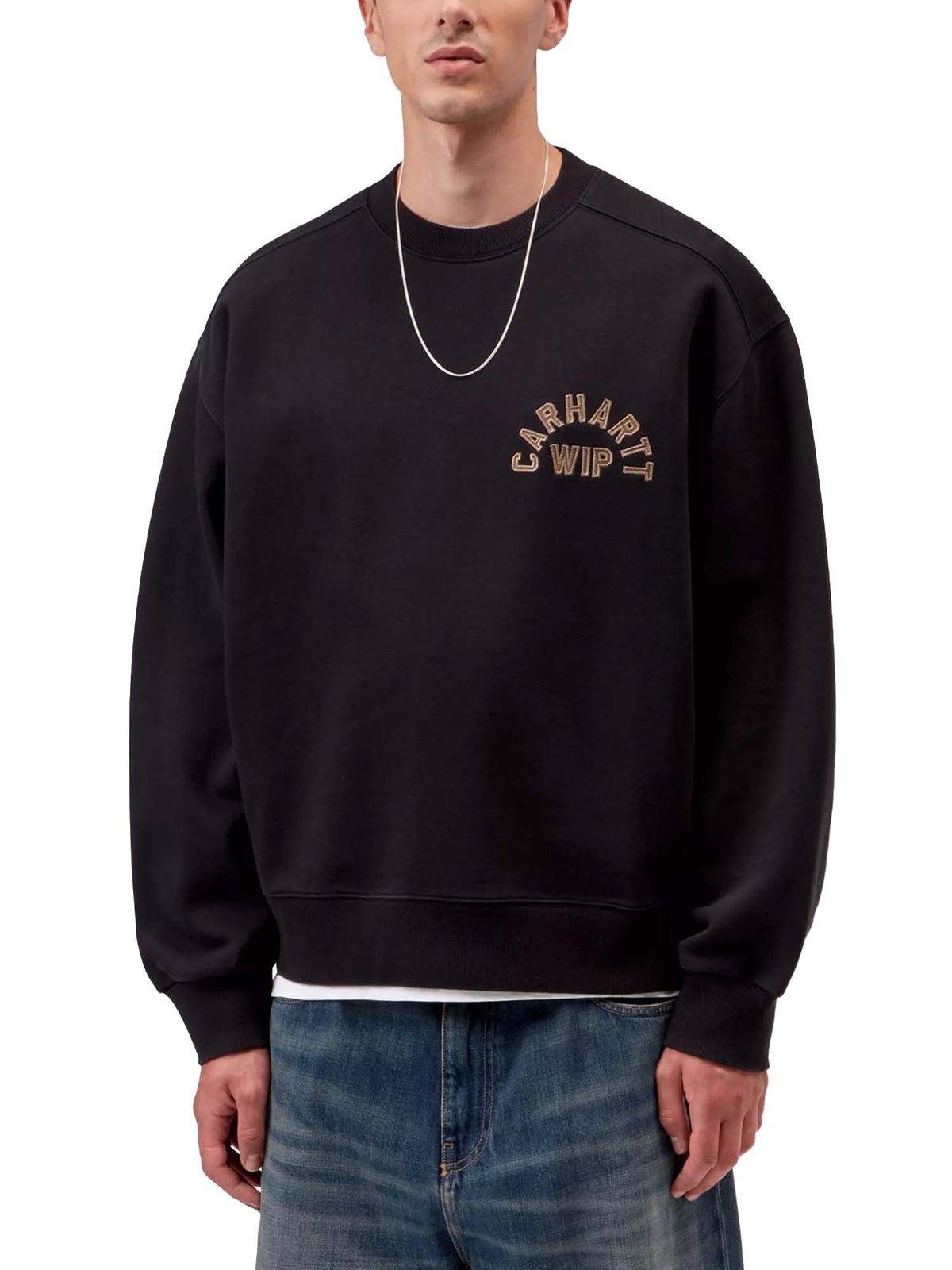Carhartt Wip Arch Script Sweat Nero