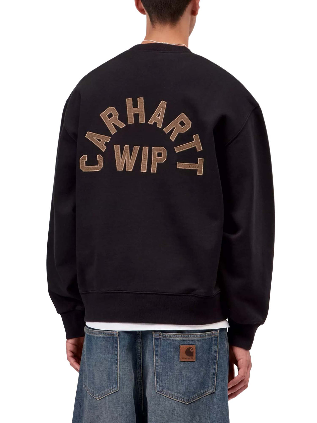 Carhartt Wip Arch Script Sweat Nero