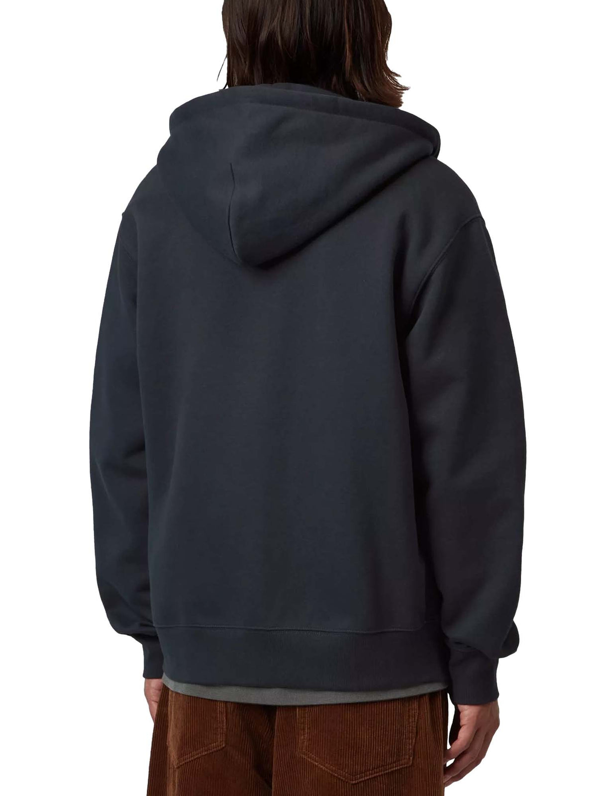 Carhartt Wip Hooded Mack Sweat Jacket Blu