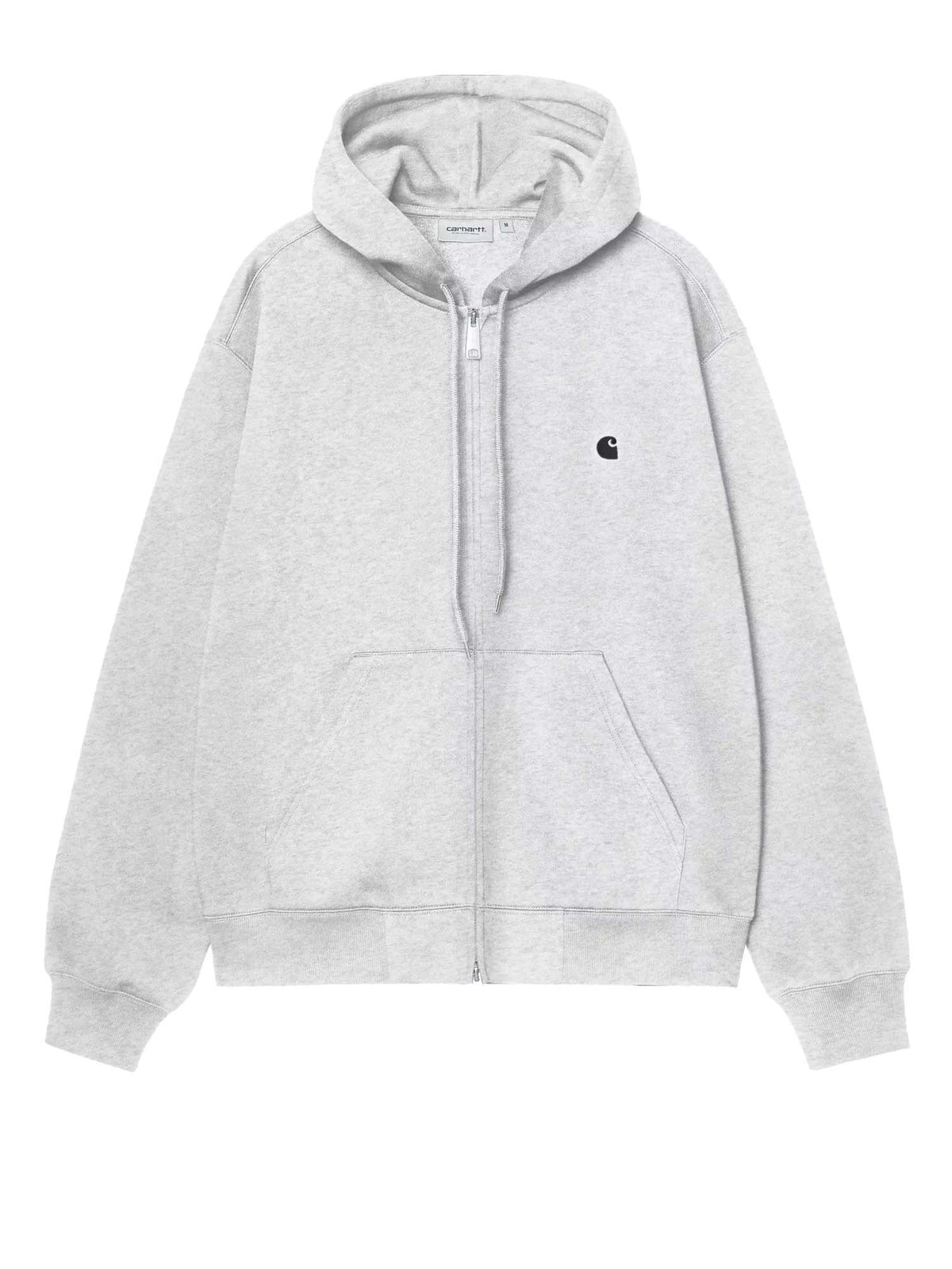 Carhartt Wip Hooded Mack Sweat Jacket Grigio