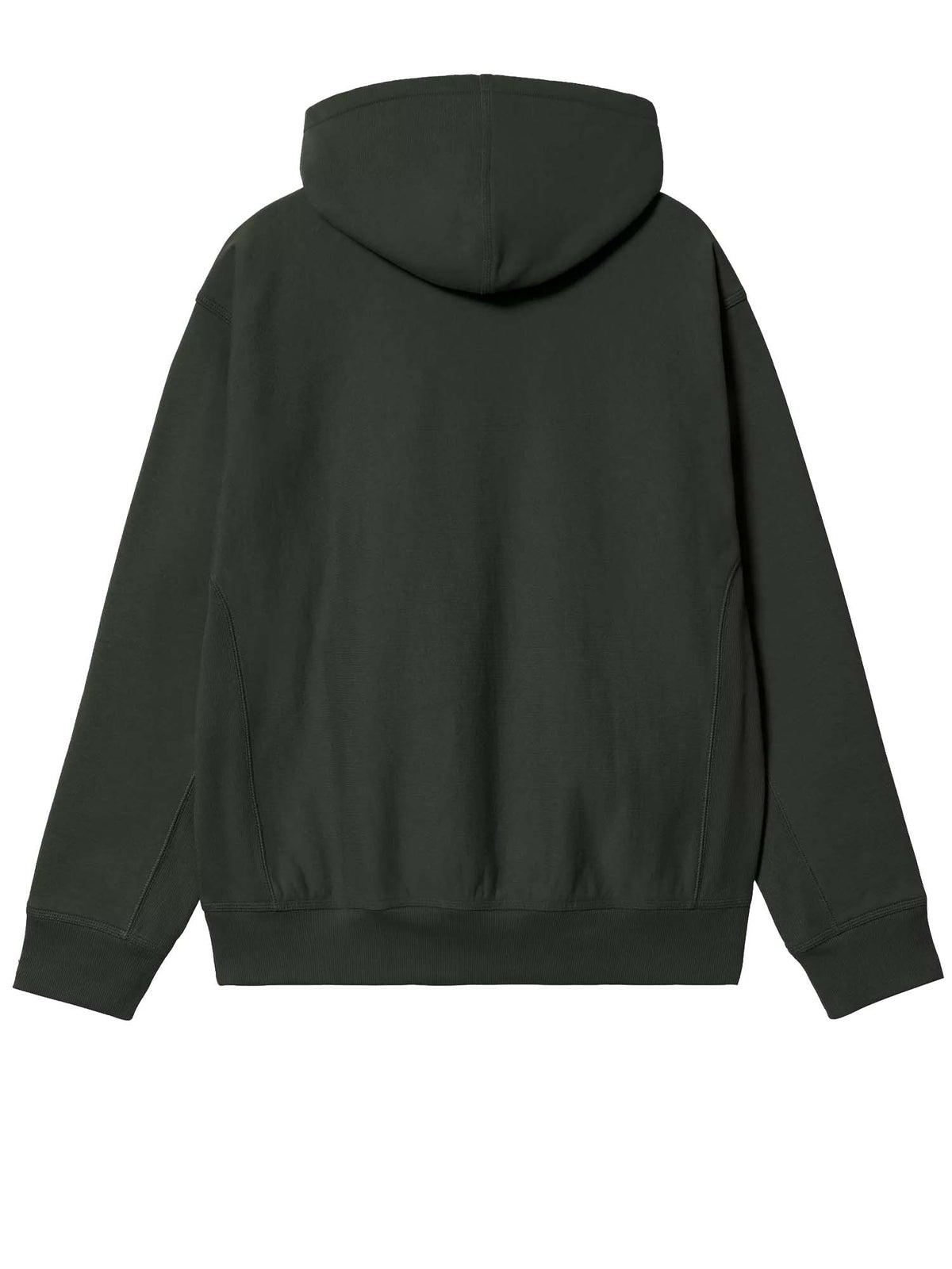 Carhartt Wip Hooded American Script Sweatshirt Grigio