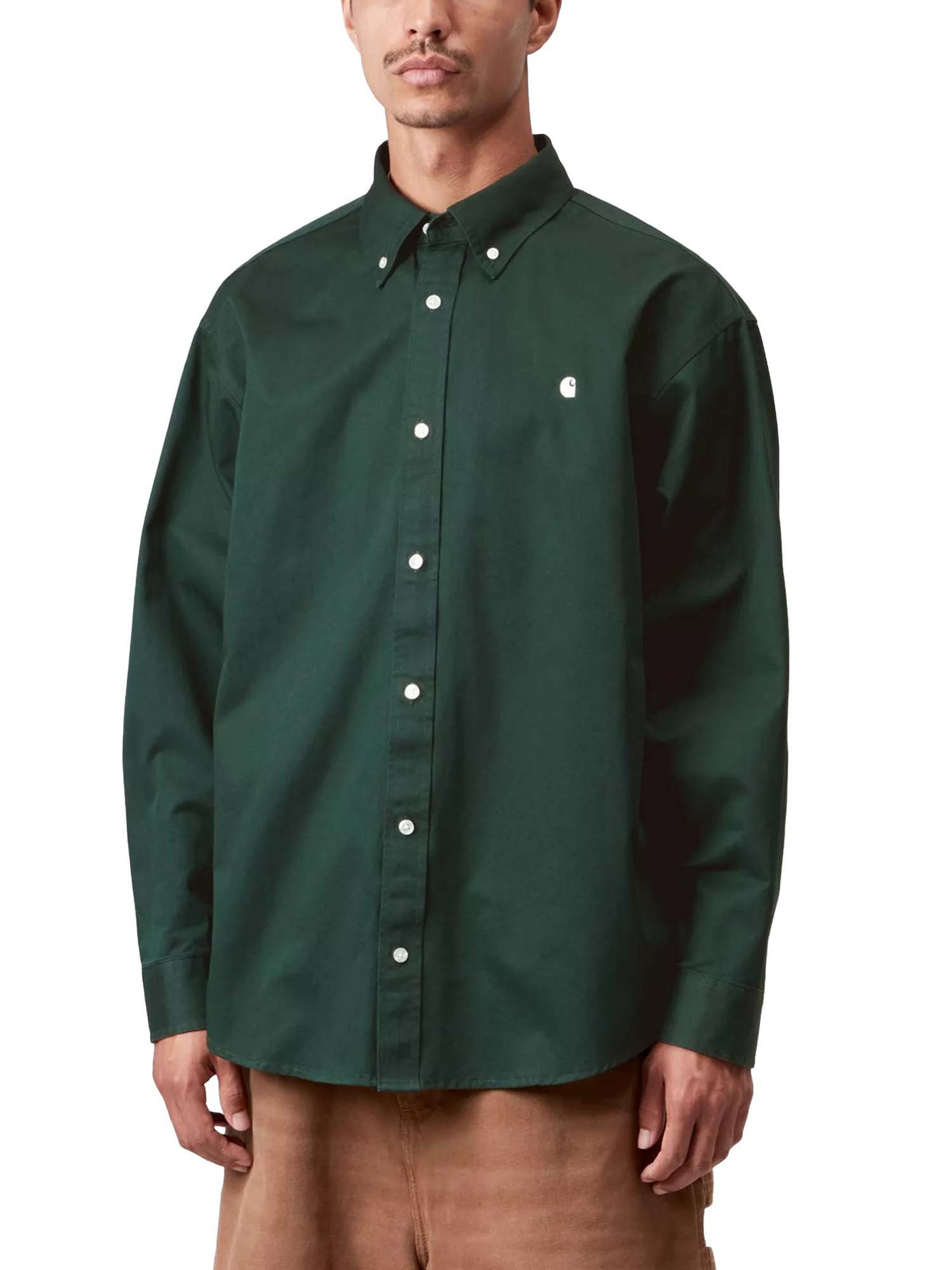 Carhartt Wip L/S OG Madison Shirt Verde