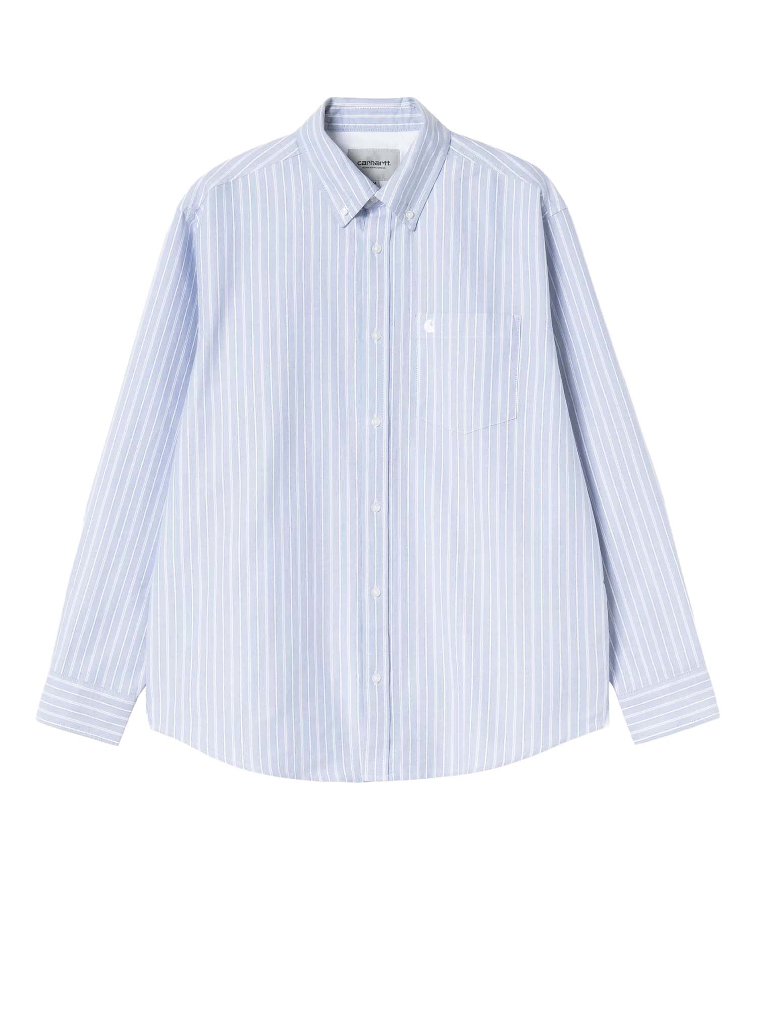 Carhartt Wip L/S Kanan Shirt Azzurro