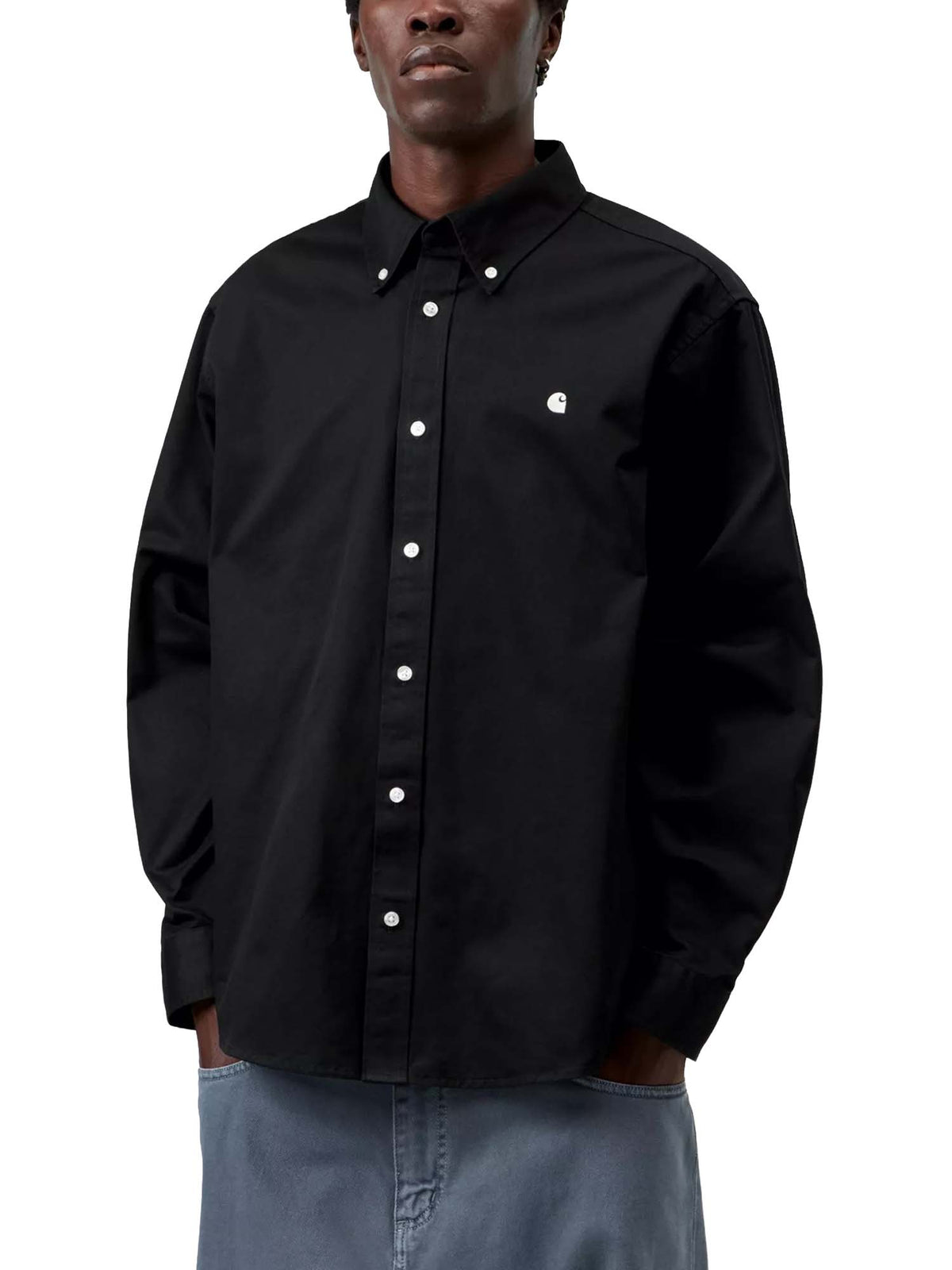 Carhartt Wip L/S OG Madison Shirt Nero