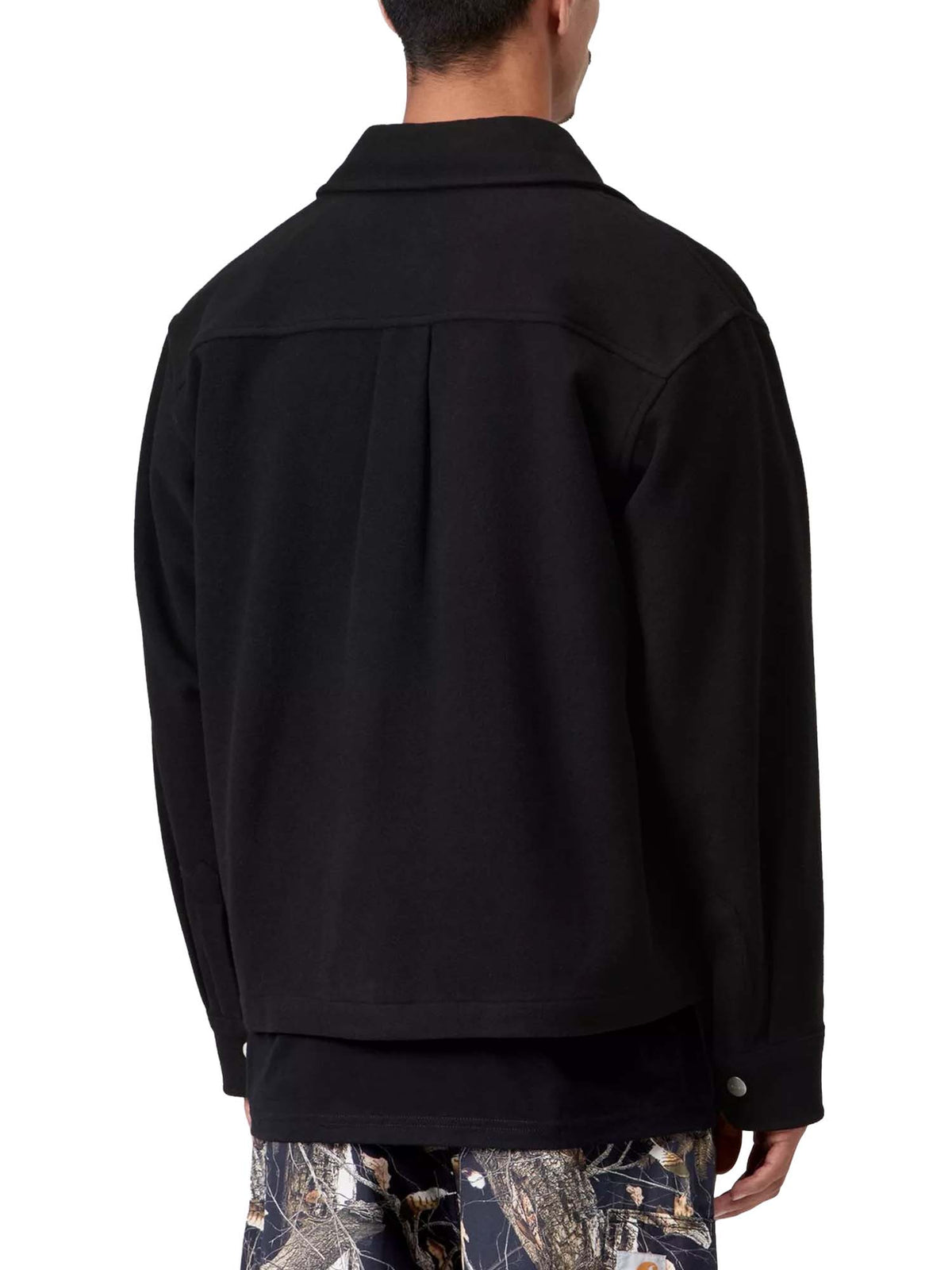 Carhartt Wip Atoka Shirt Jac Nero