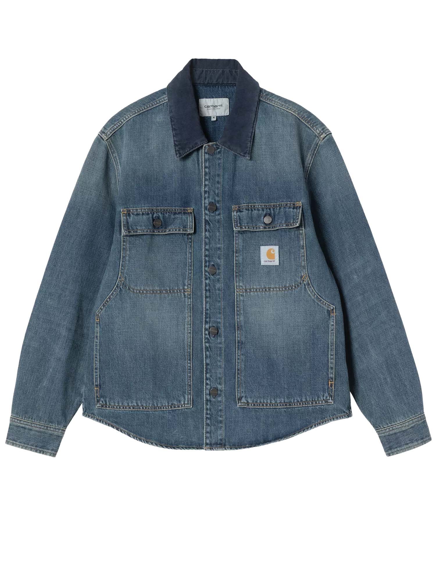 Carhartt Wip Oakland Shirt Jac Blu