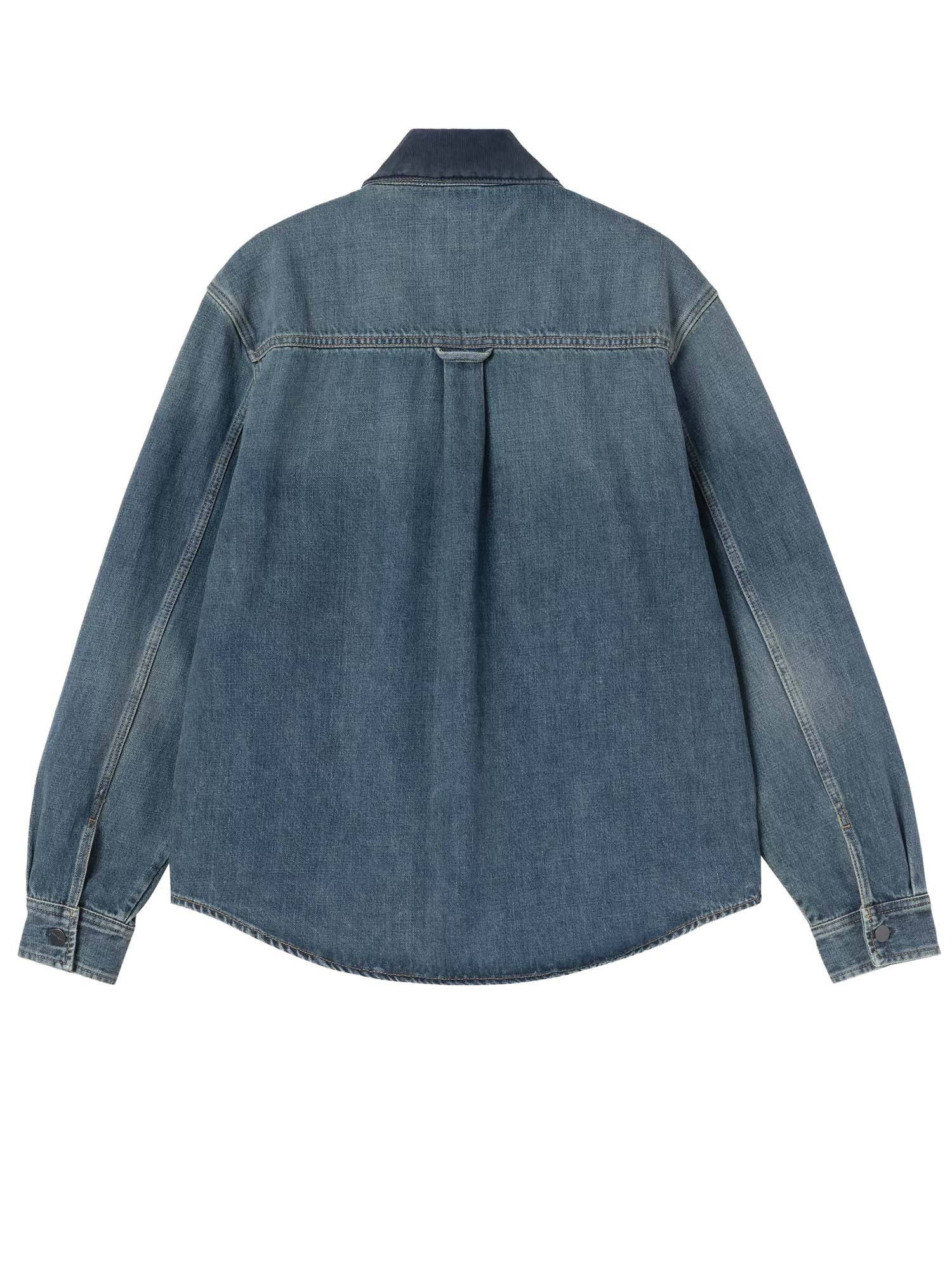 Carhartt Wip Oakland Shirt Jac Blu