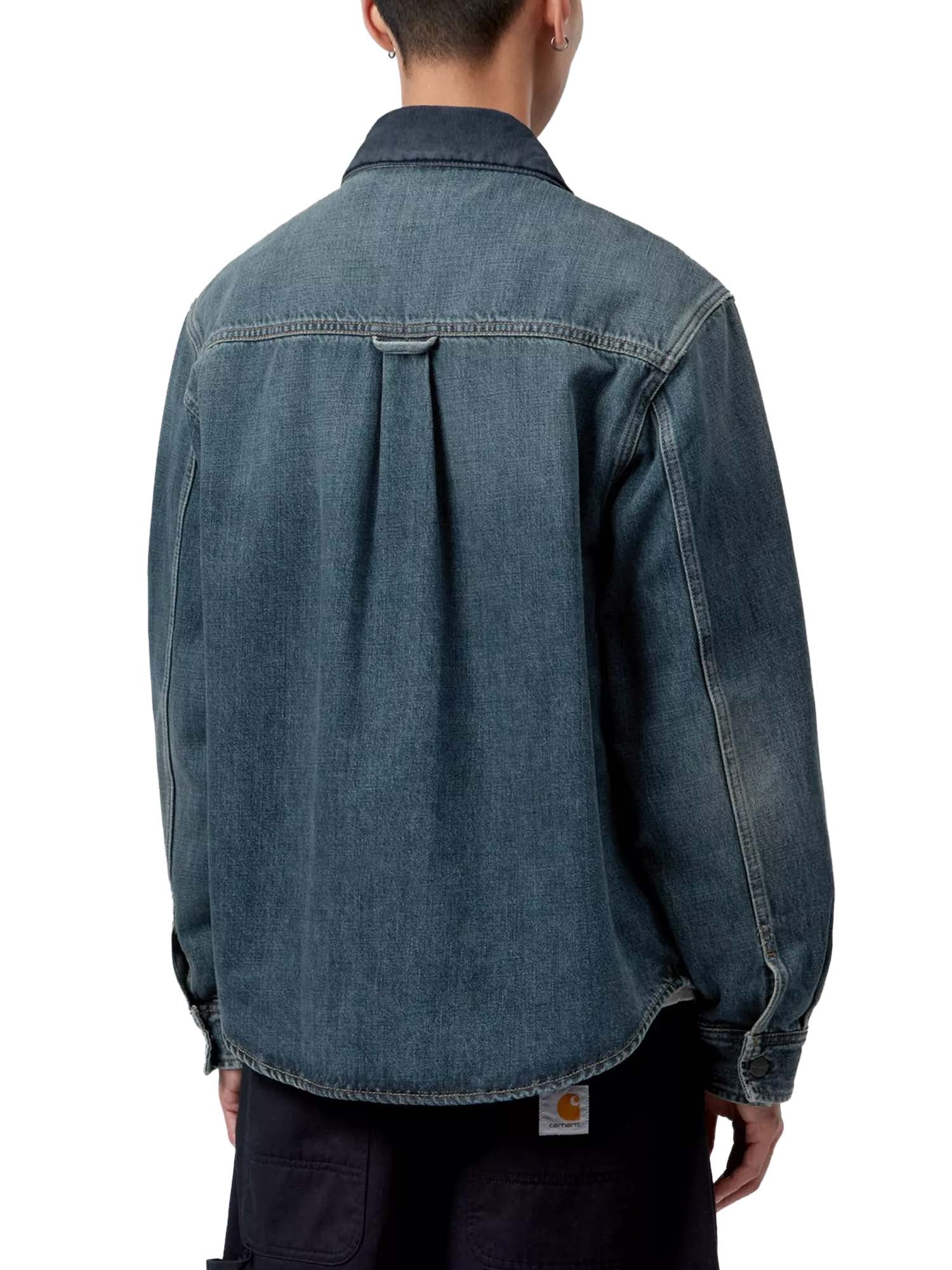Carhartt Wip Oakland Shirt Jac Blu