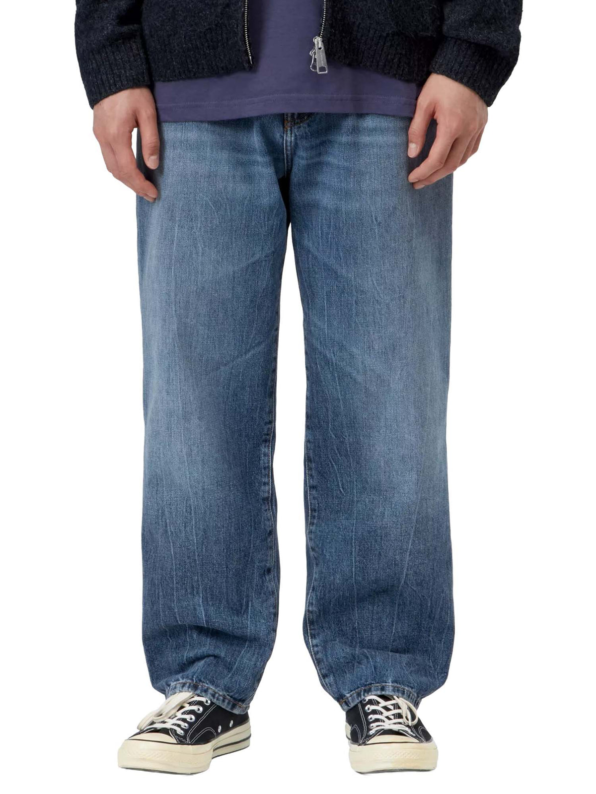 Carhartt Wip Aaron Pant Blu