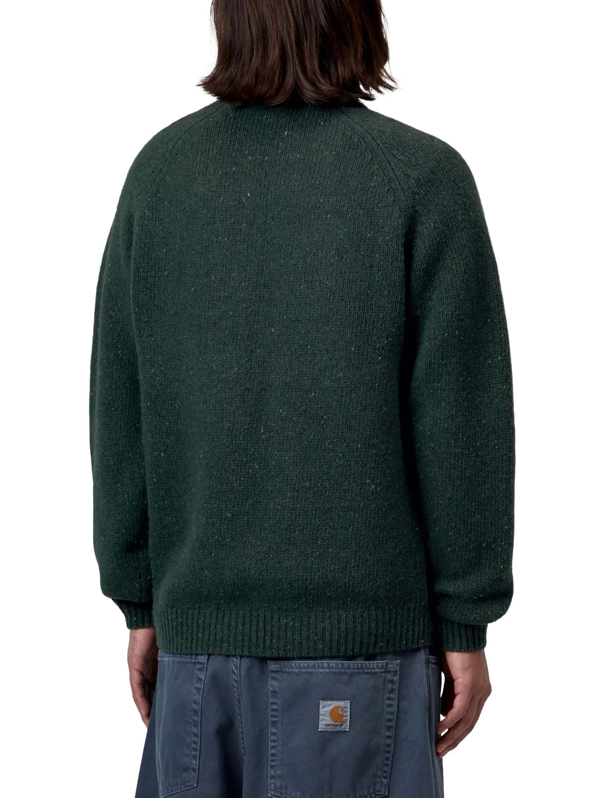 Carhartt Wip Anglistic Sweater Verde