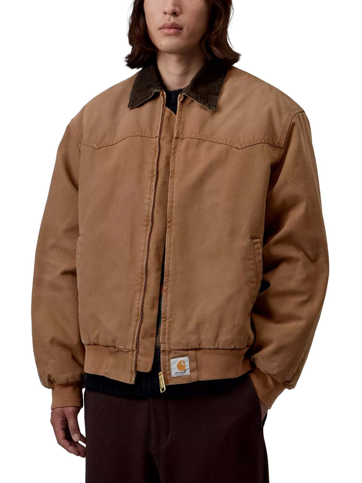 Carhartt Wip OG Santa Fe Jacket Marrone