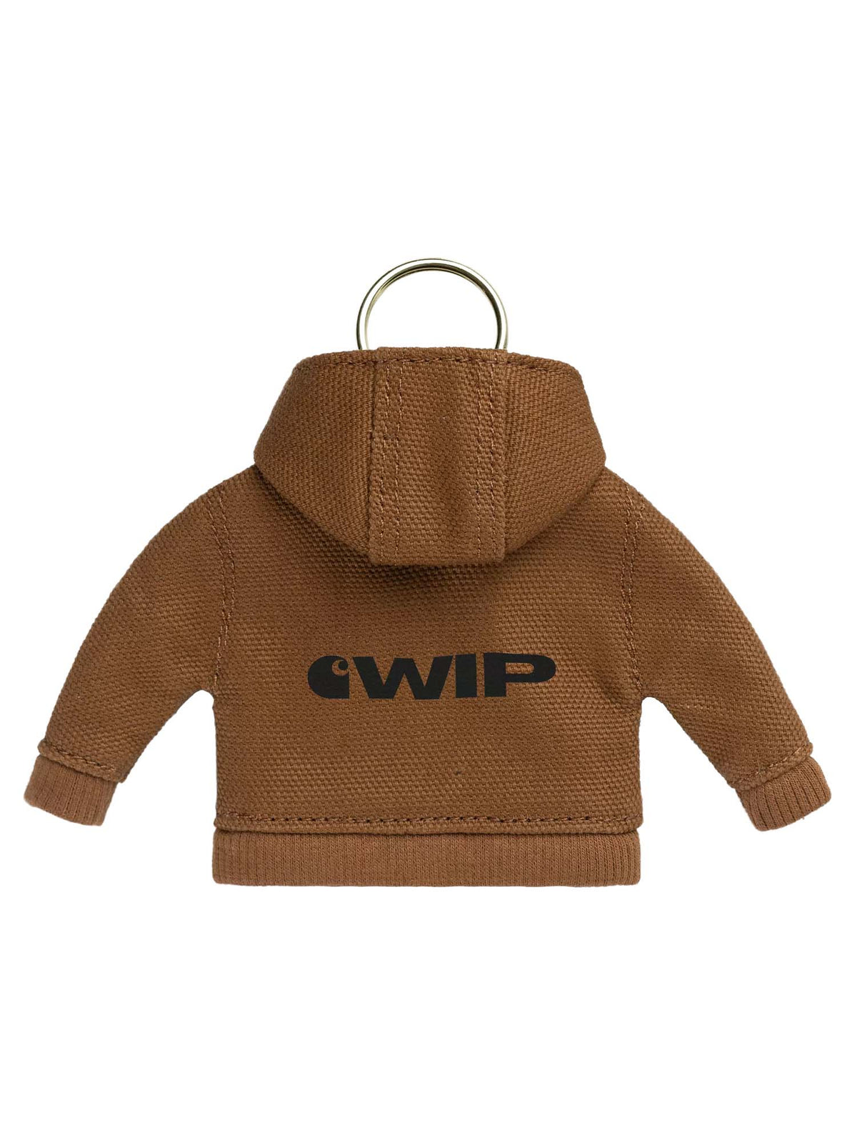 Carhartt Wip Mini Active Jacket Keychain Marrone