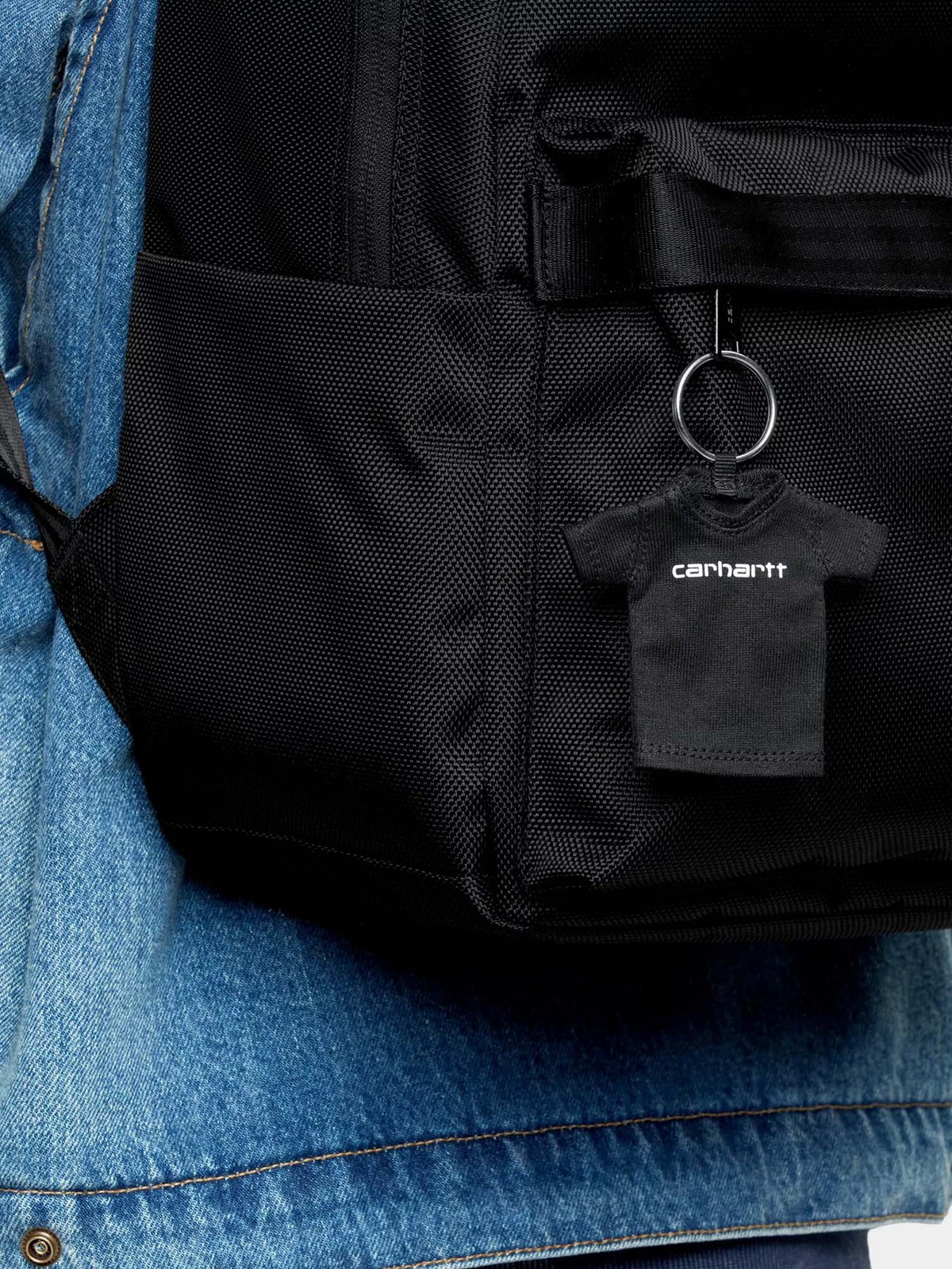 Carhartt Wip Mini Script T-Shirt Keychain Nero