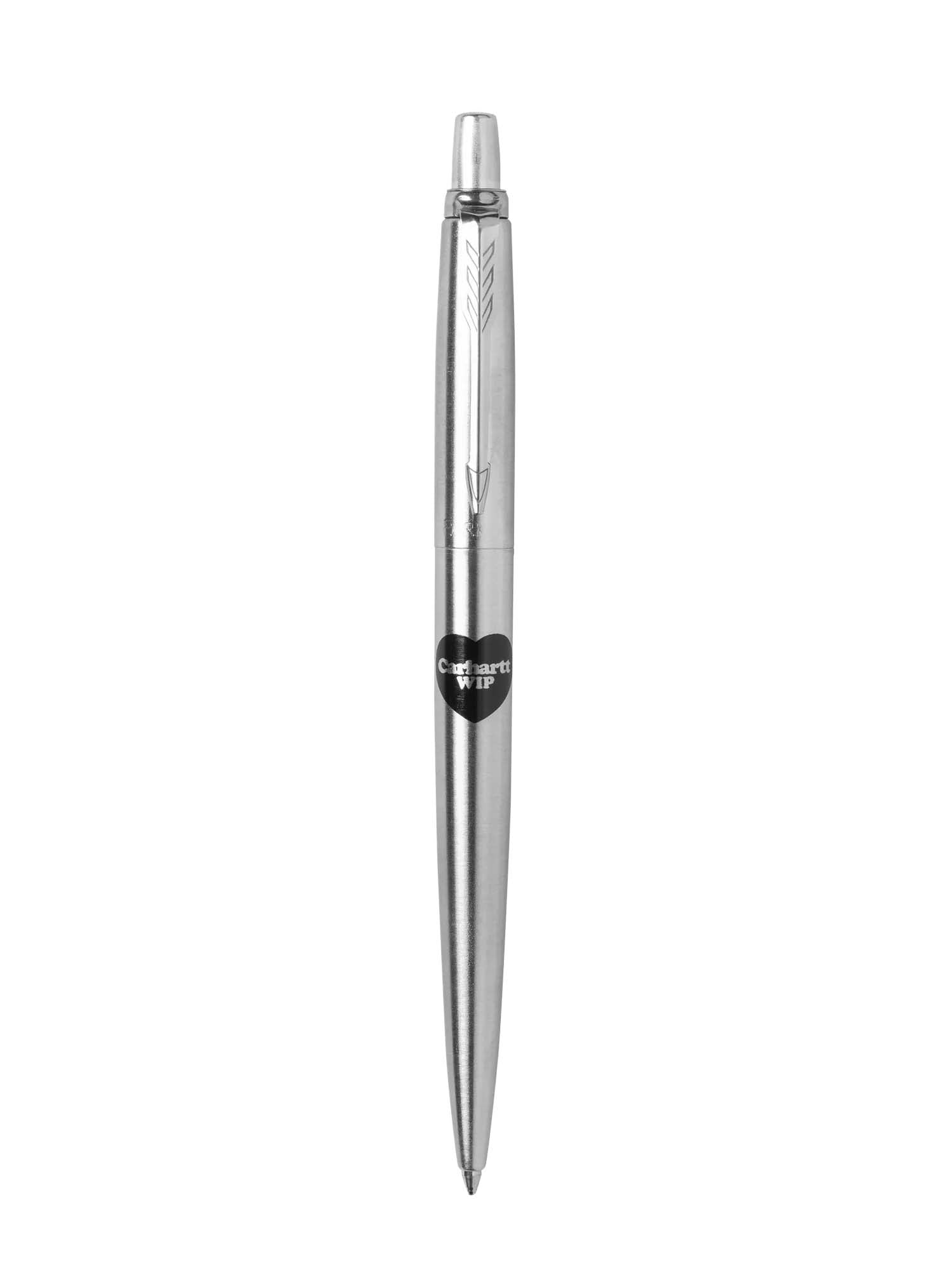 Carhartt Wip Parker Jotter Heart Ballpen Argento