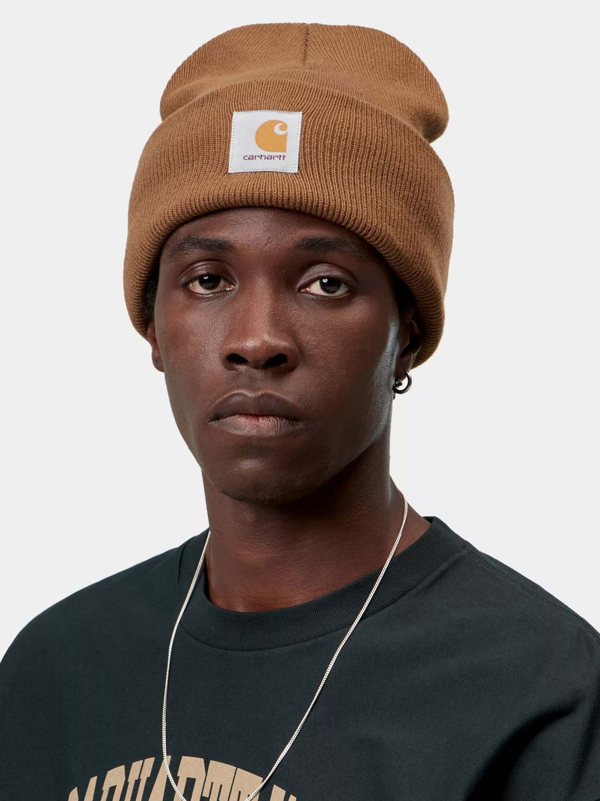Carhartt Wip Acrylic Watch Hat Marrone