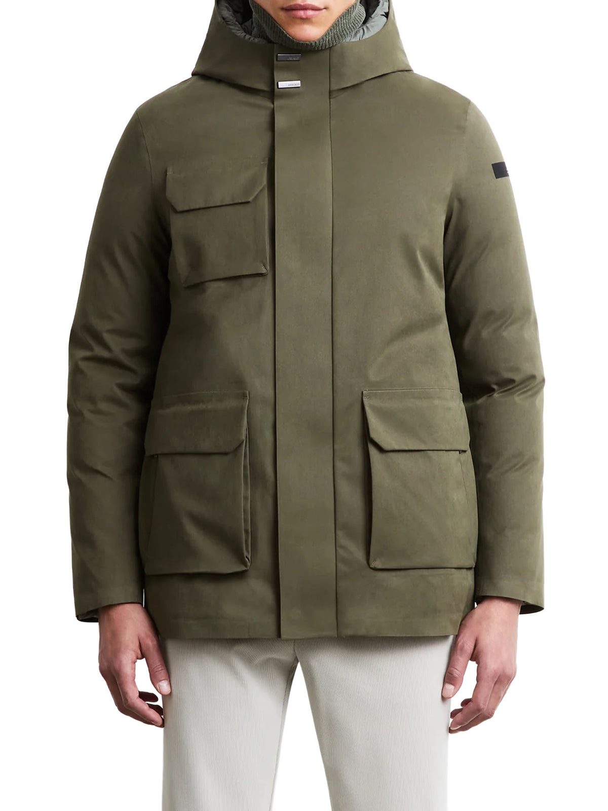 Rrd Hut Floating Field Hood Jkt Verde