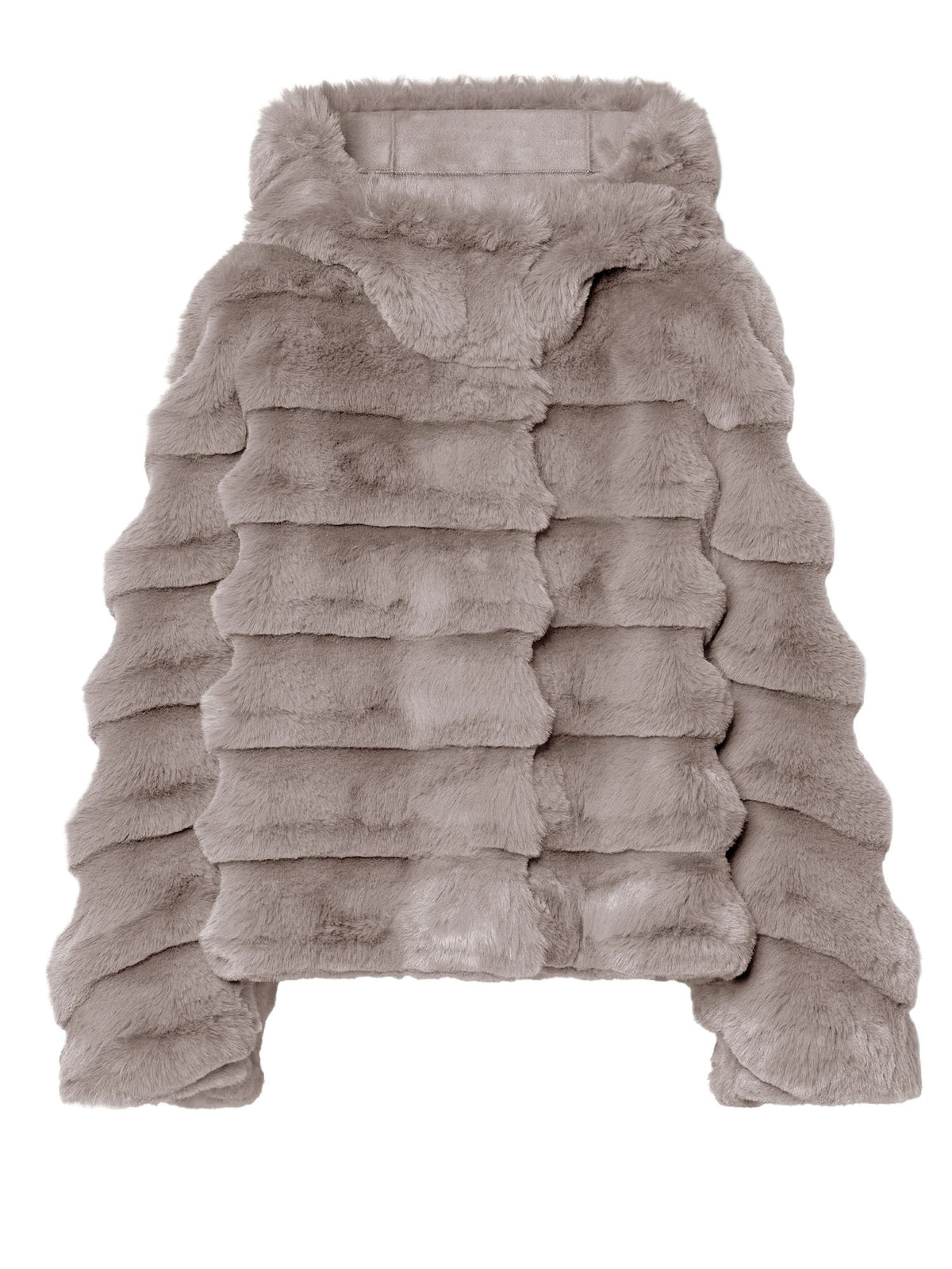 Rrd Court K Hood Wom Jkt Beige