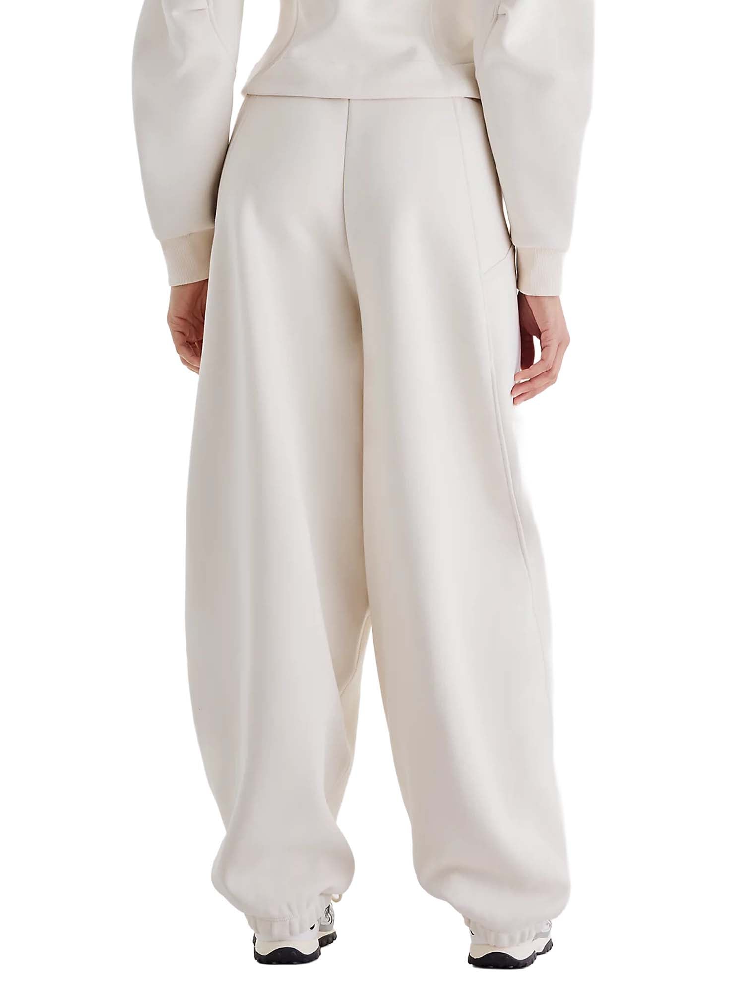 New Balance Pantaloni in pile Athletics Crafted da donna Bianco