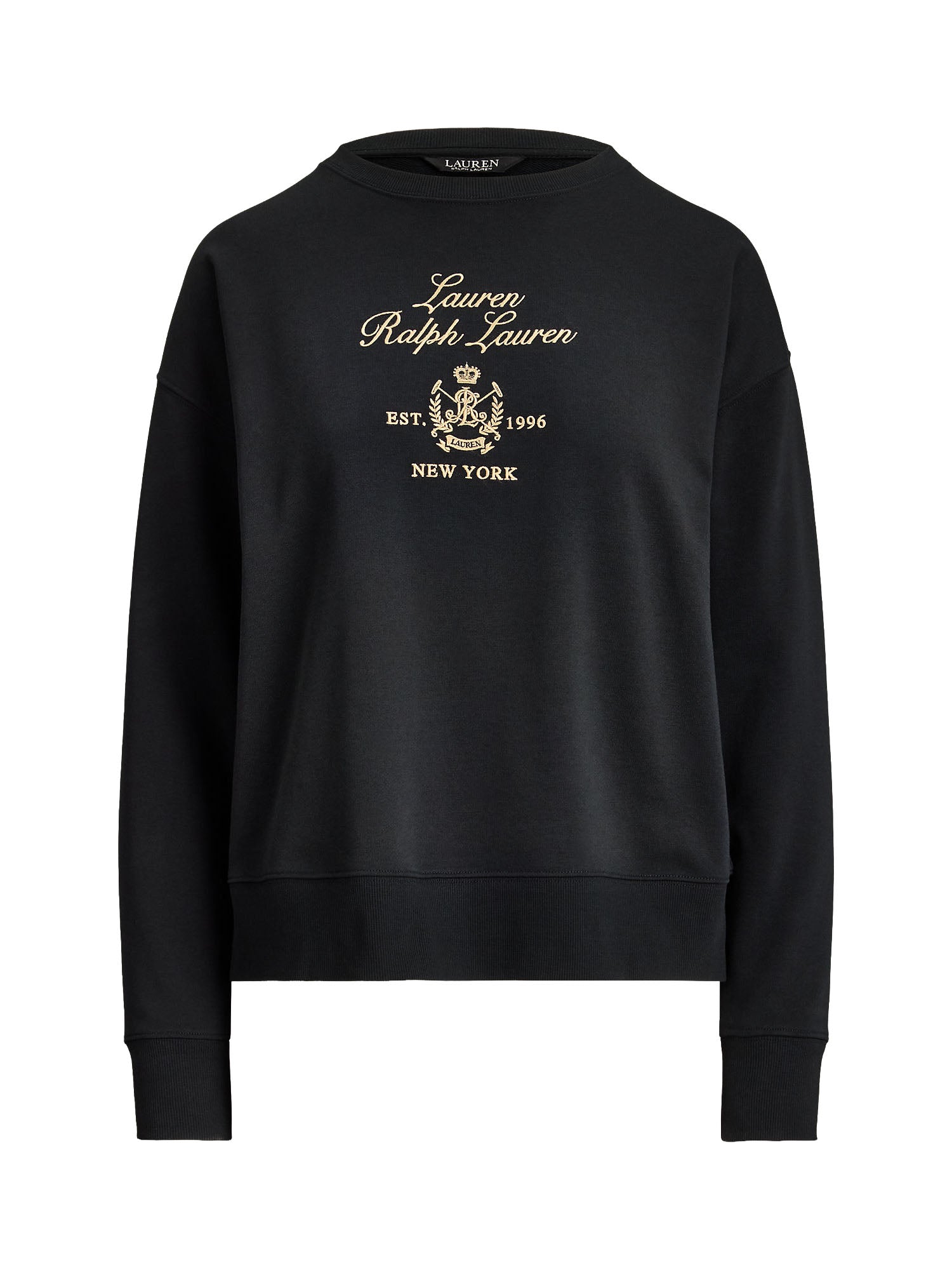 Lauren Ralph Lauren Felpa French Terry Nero