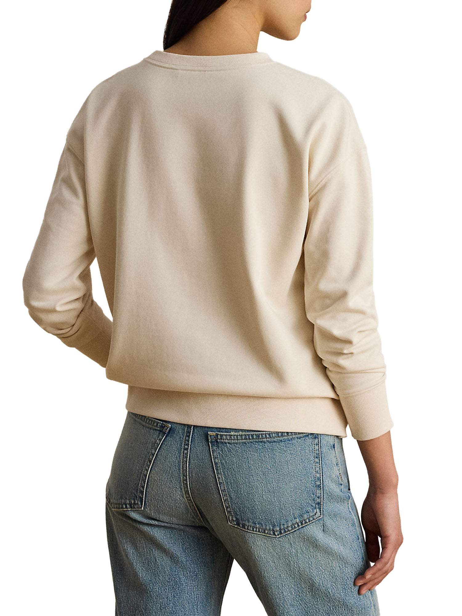 Lauren Ralph Lauren Felpa French Terry Bianco