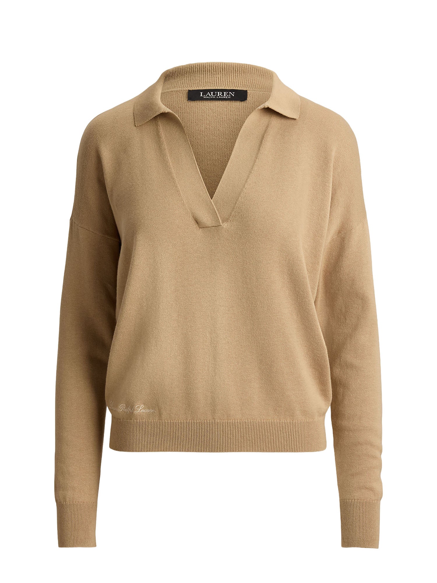 Lauren Ralph Lauren Polo Cotton-Modal Beige