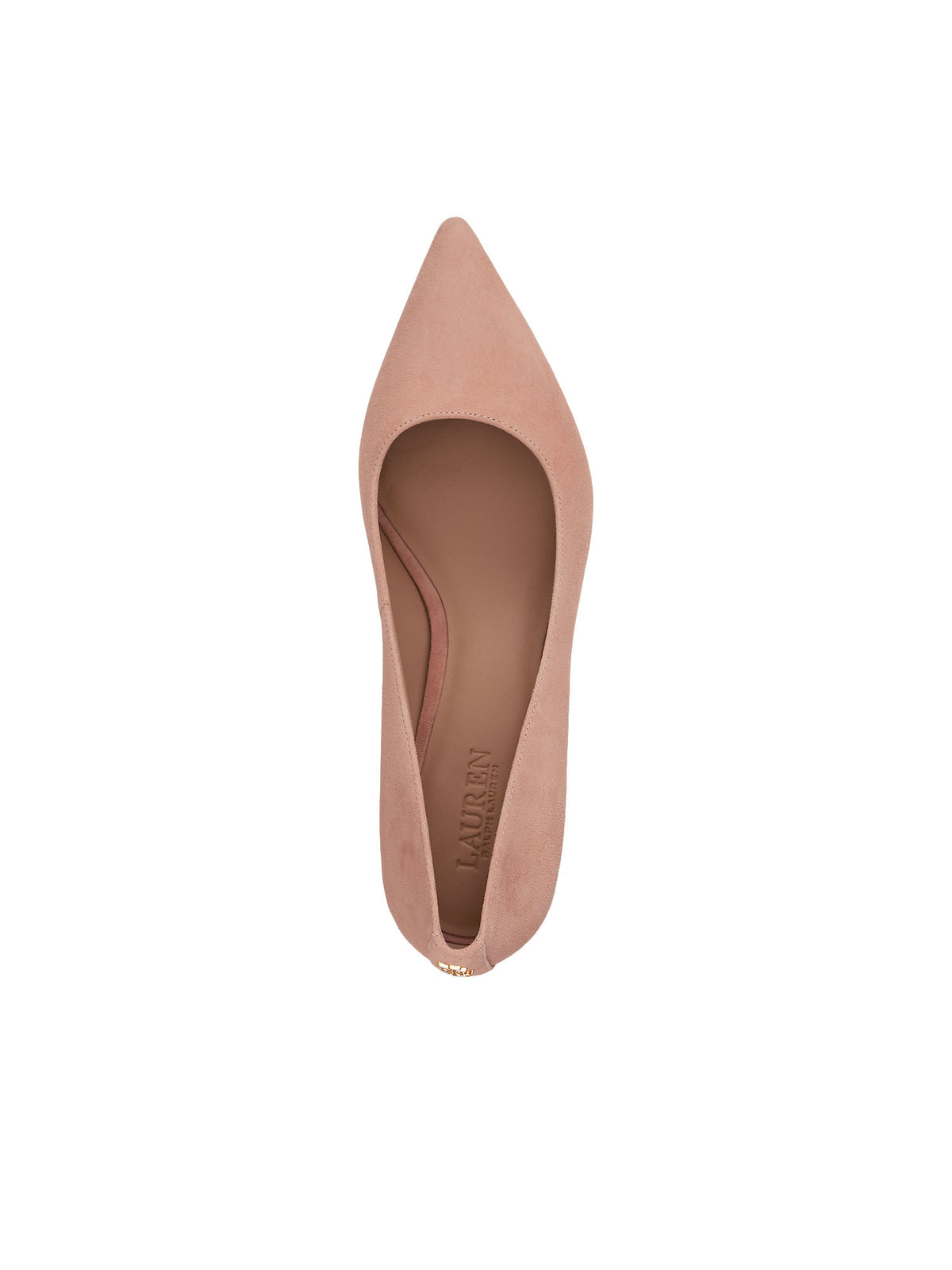 Lauren Ralph Lauren Adrienne Suede Pump Rosa