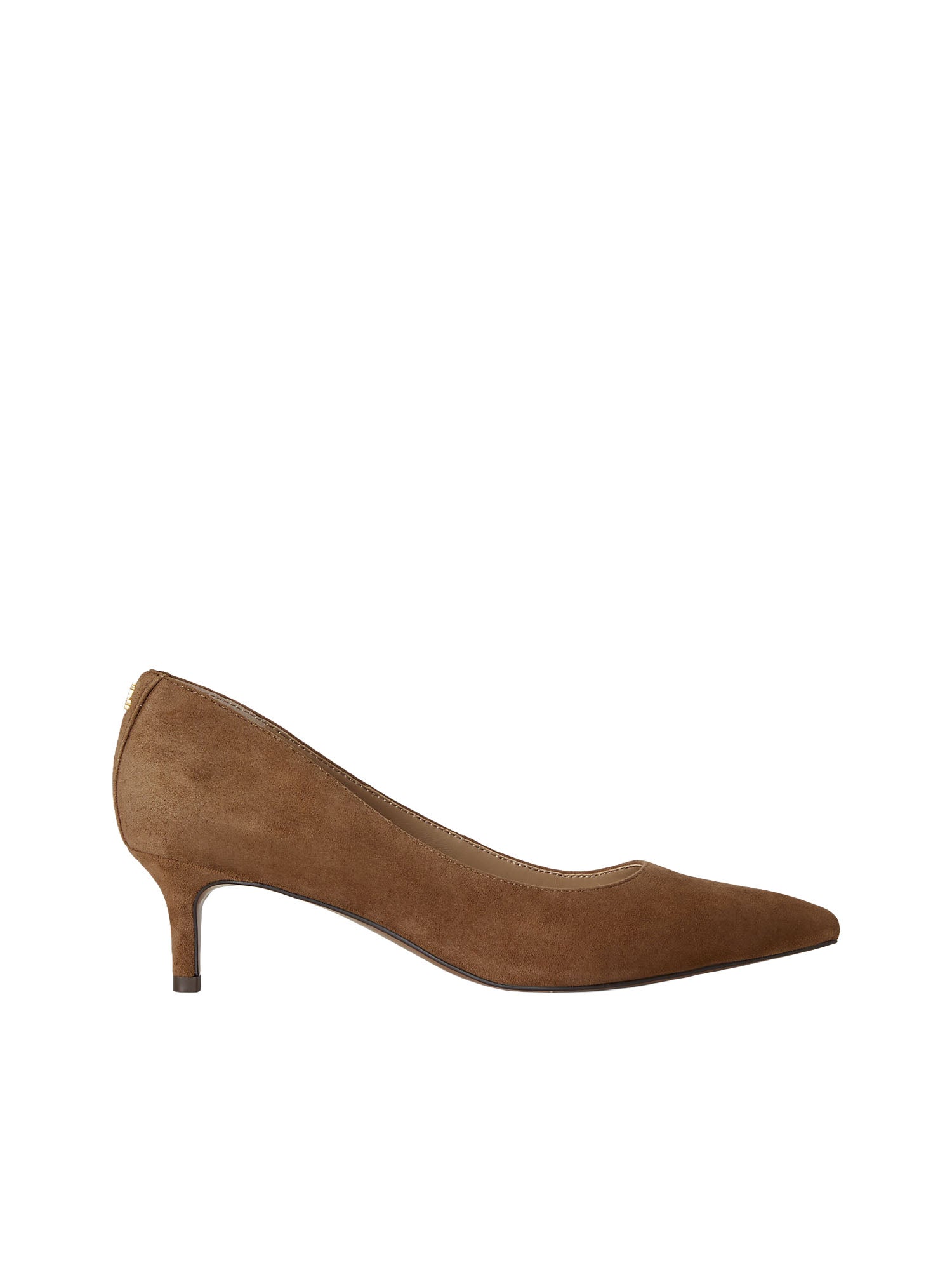 Lauren Ralph Lauren Adrienne Suede Pump Marrone
