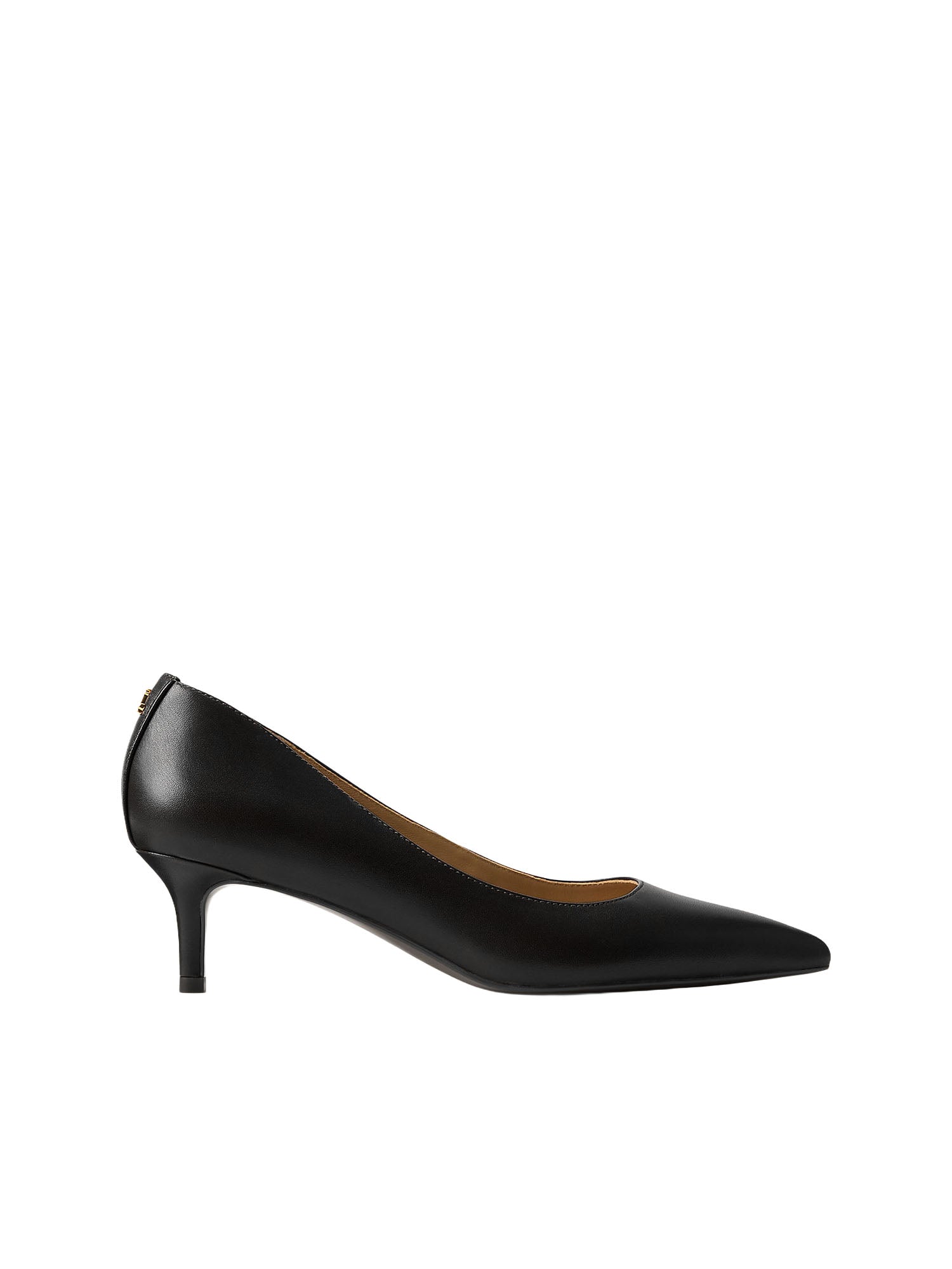 Lauren Ralph Lauren Adrienne Leather Pump Nero