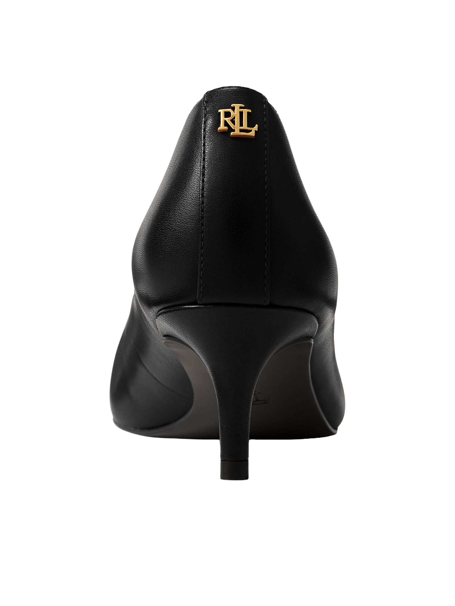 Lauren Ralph Lauren Adrienne Leather Pump Nero