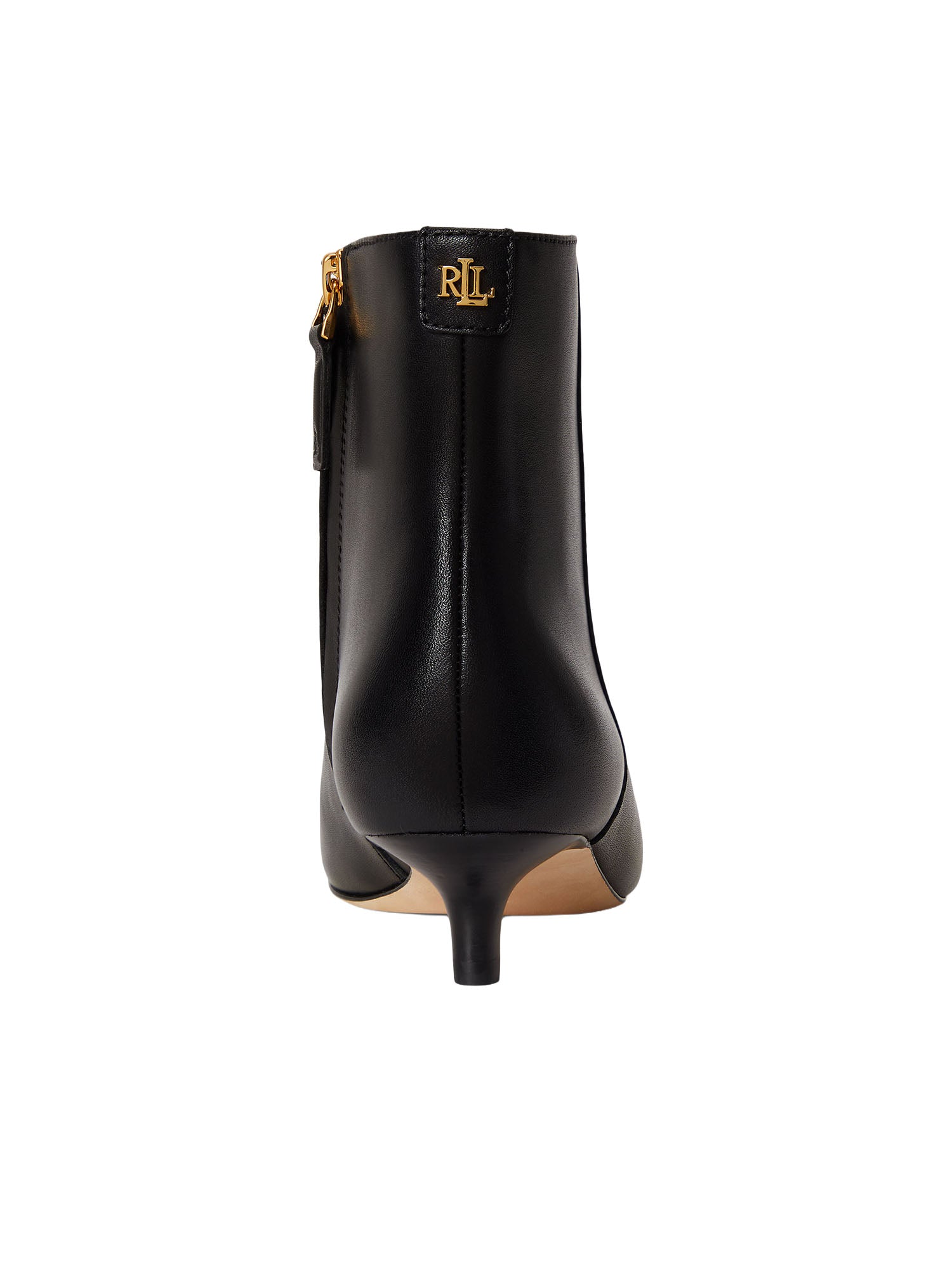Lauren Ralph Lauren Francesca Leather Boot Nero