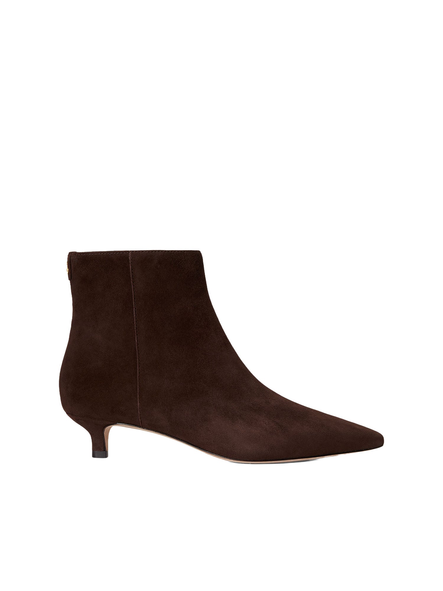 Lauren Ralph Lauren Francesca Suede Bootie Marrone