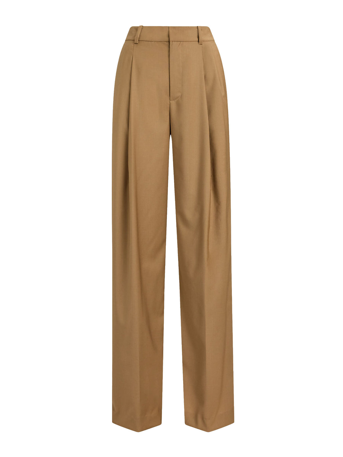 Lauren Ralph Lauren Pantaloni sartoriali in lana Marrone