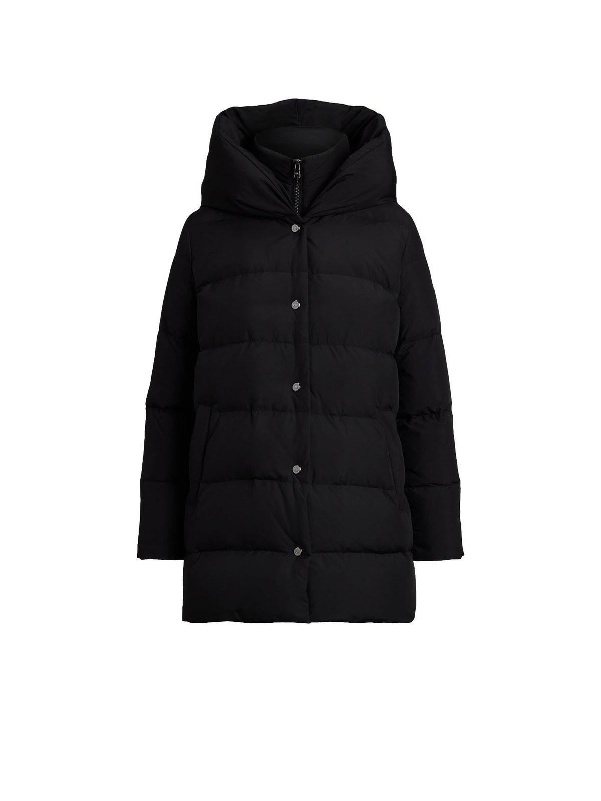 Lauren Ralph Lauren Piumino Con Cappuccio Nero