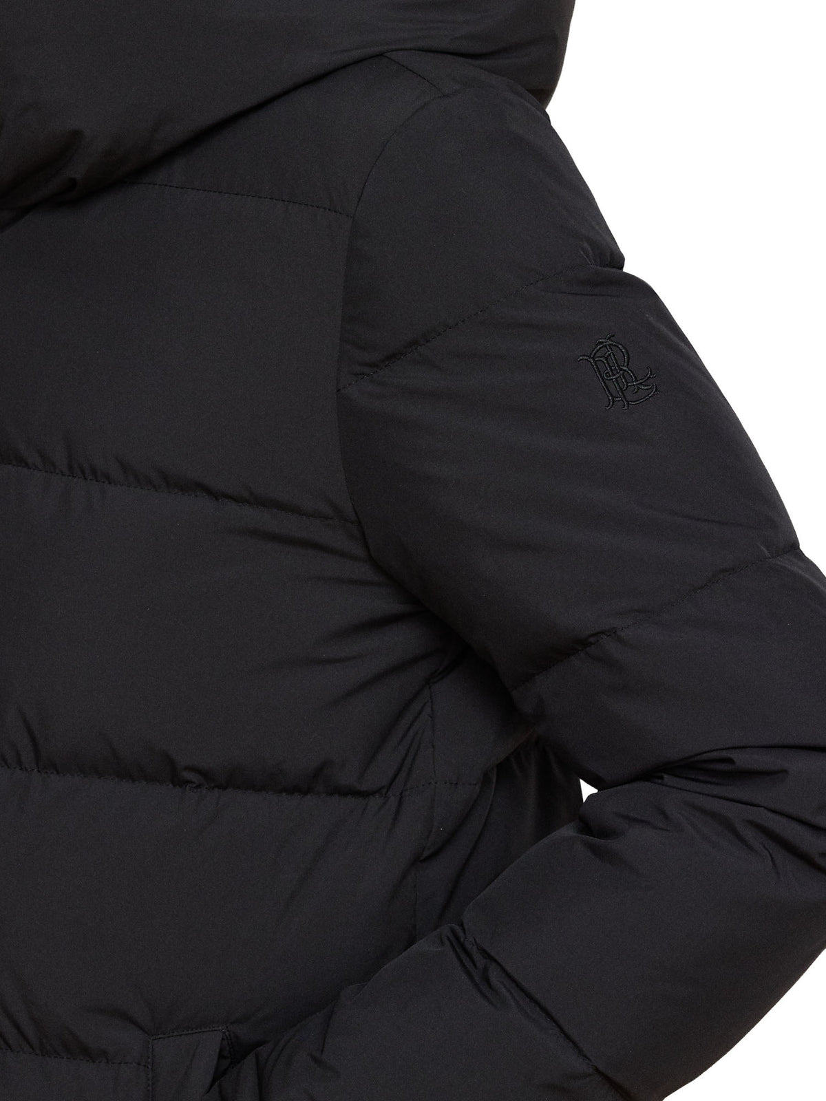 Lauren Ralph Lauren Piumino Con Cappuccio Nero