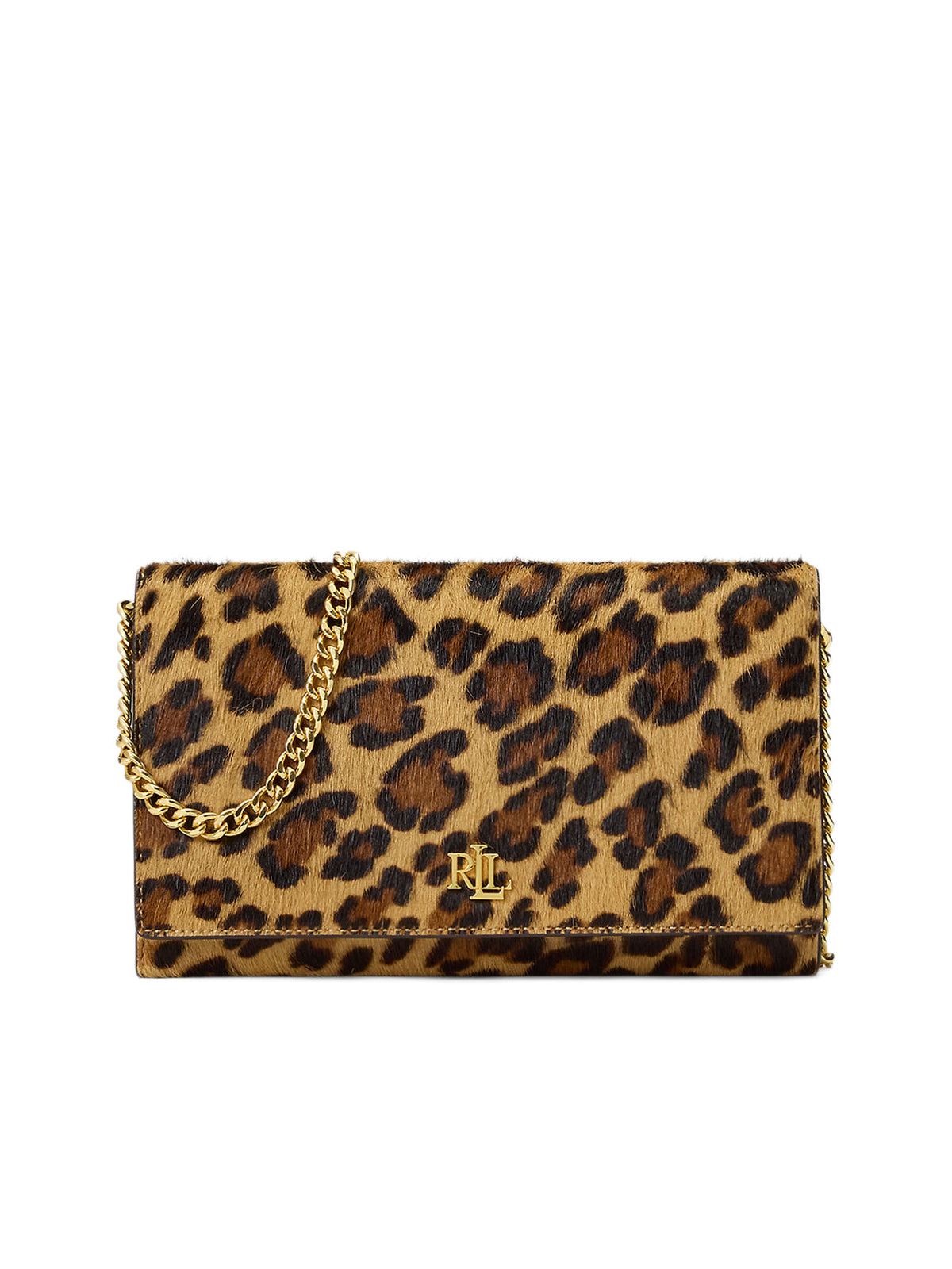 Lauren Ralph Lauren Borsa a tracolla media Adair II in cavallino stampa leopardata Animalier