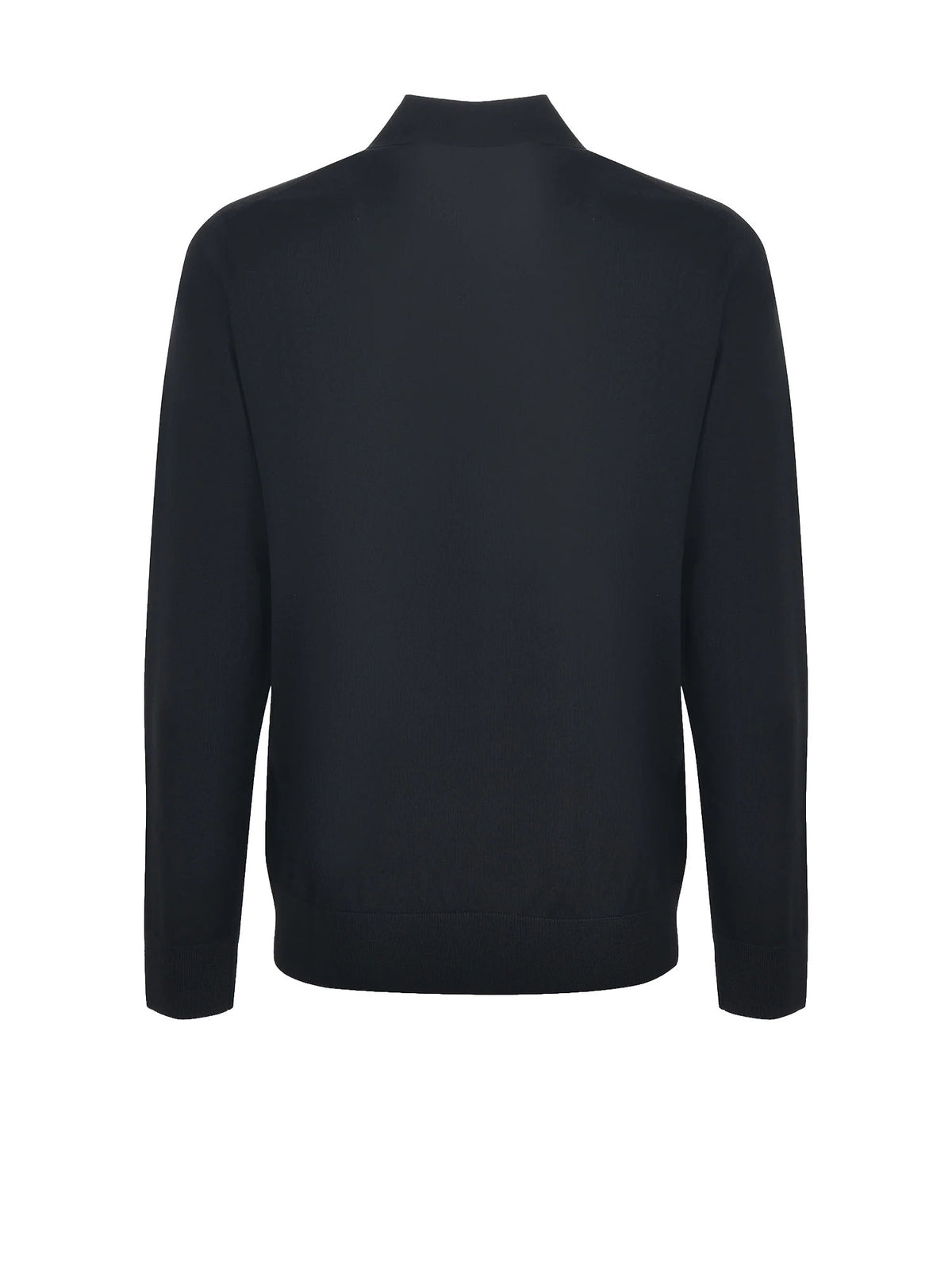 Paolo Pecora Maglia polo con zip Nero