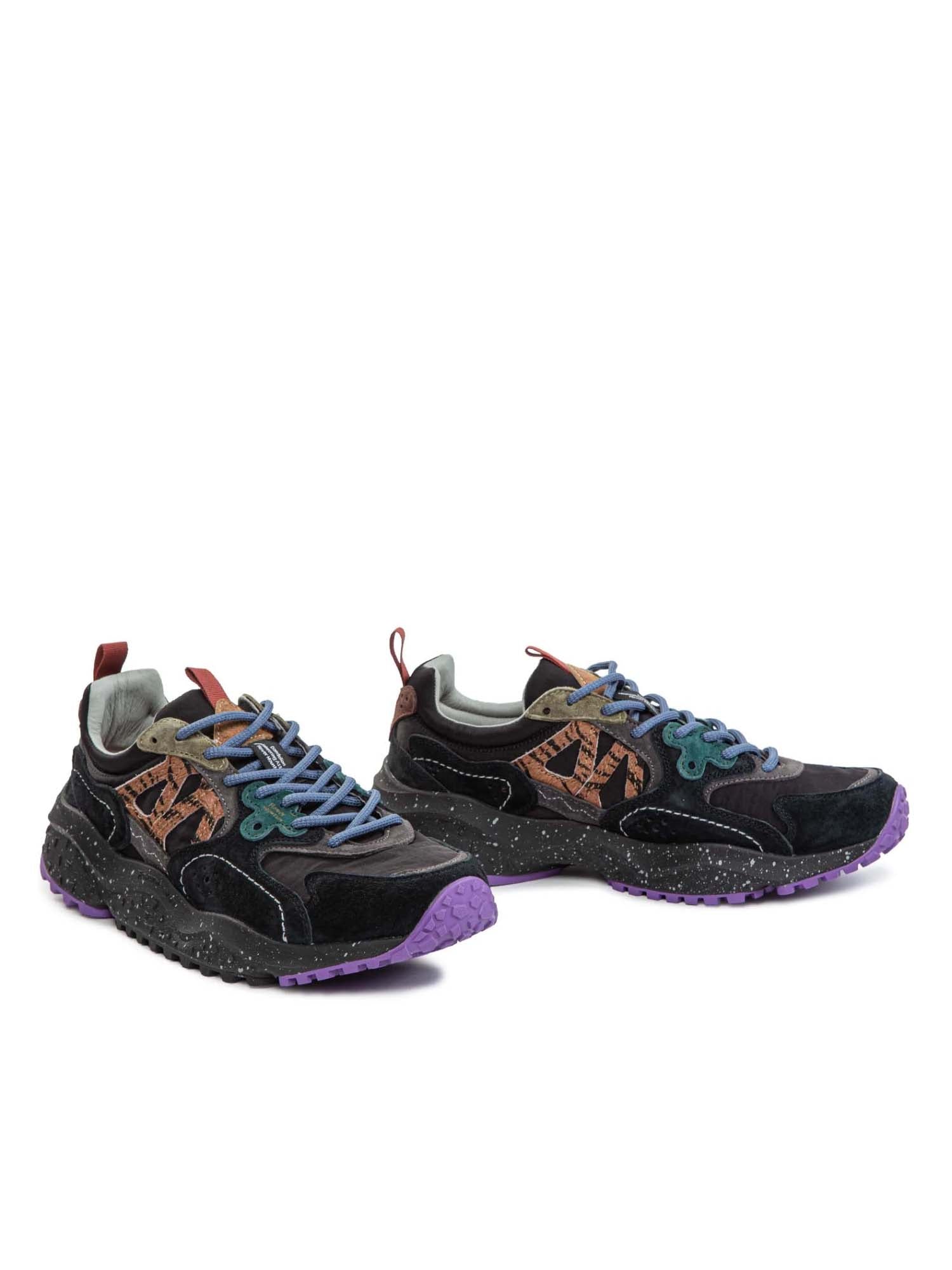 Flower Mountain Scarpe Solin Uni Nero
