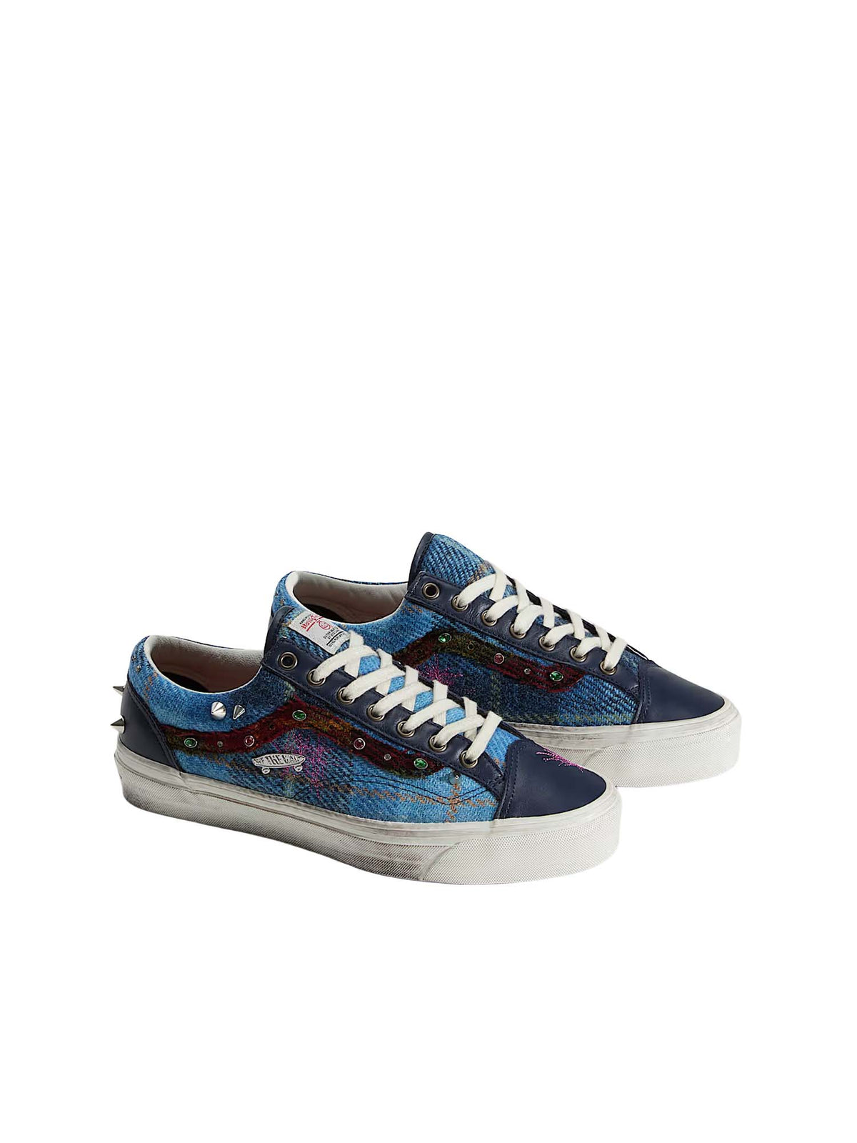 Vans Scarpe Premium Old Skool 36 Harris Tweed® Multicolore