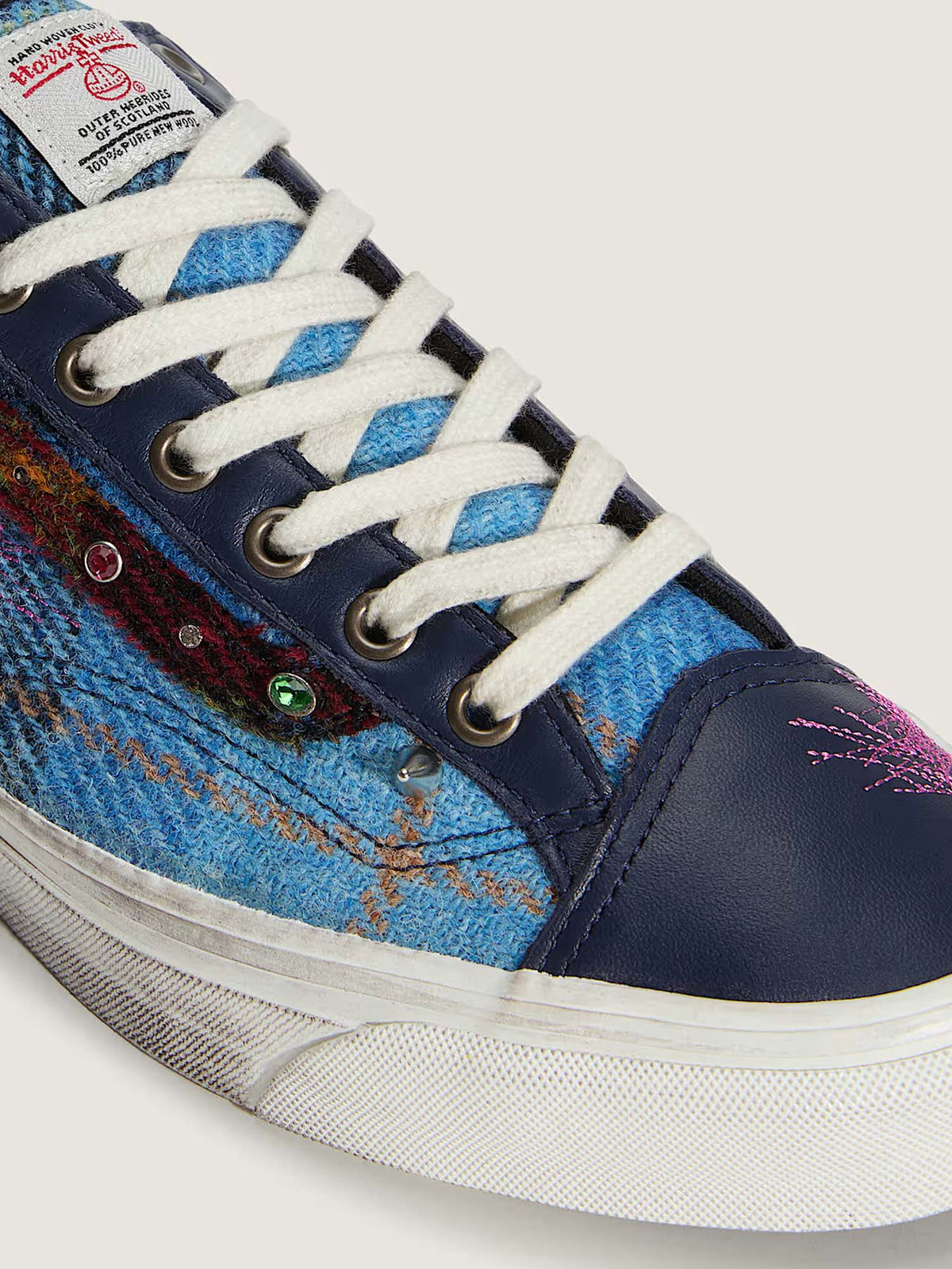 Vans Scarpe Premium Old Skool 36 Harris Tweed® Multicolore