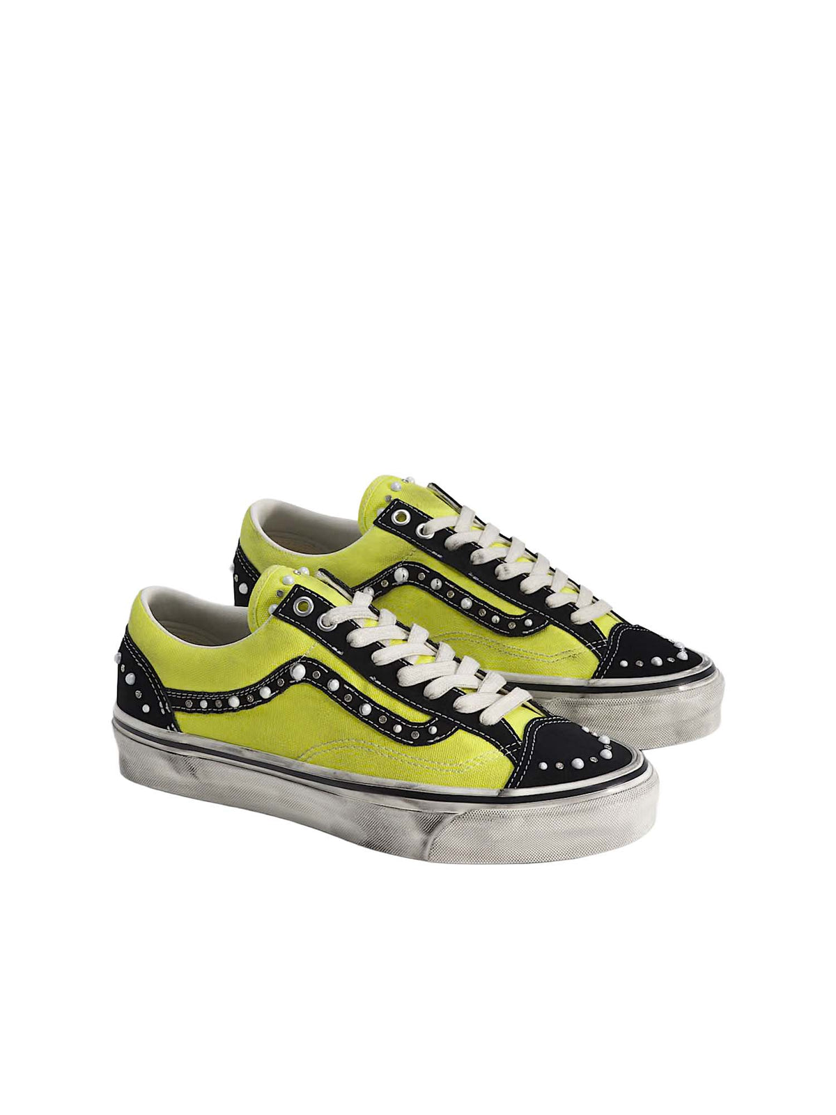 Vans Scarpe Premium Old Skool 36 Yacht Club Pearlized Giallo