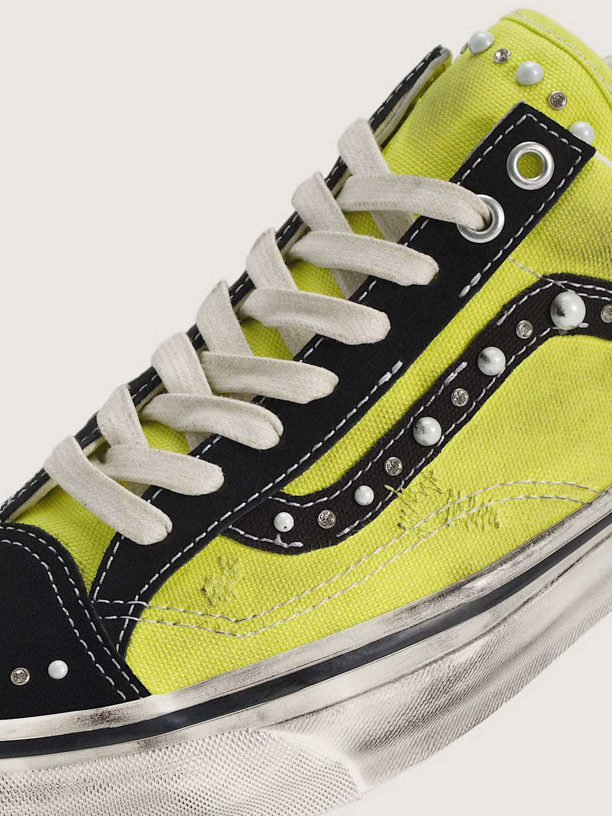 Vans Scarpe Premium Old Skool 36 Yacht Club Pearlized Giallo