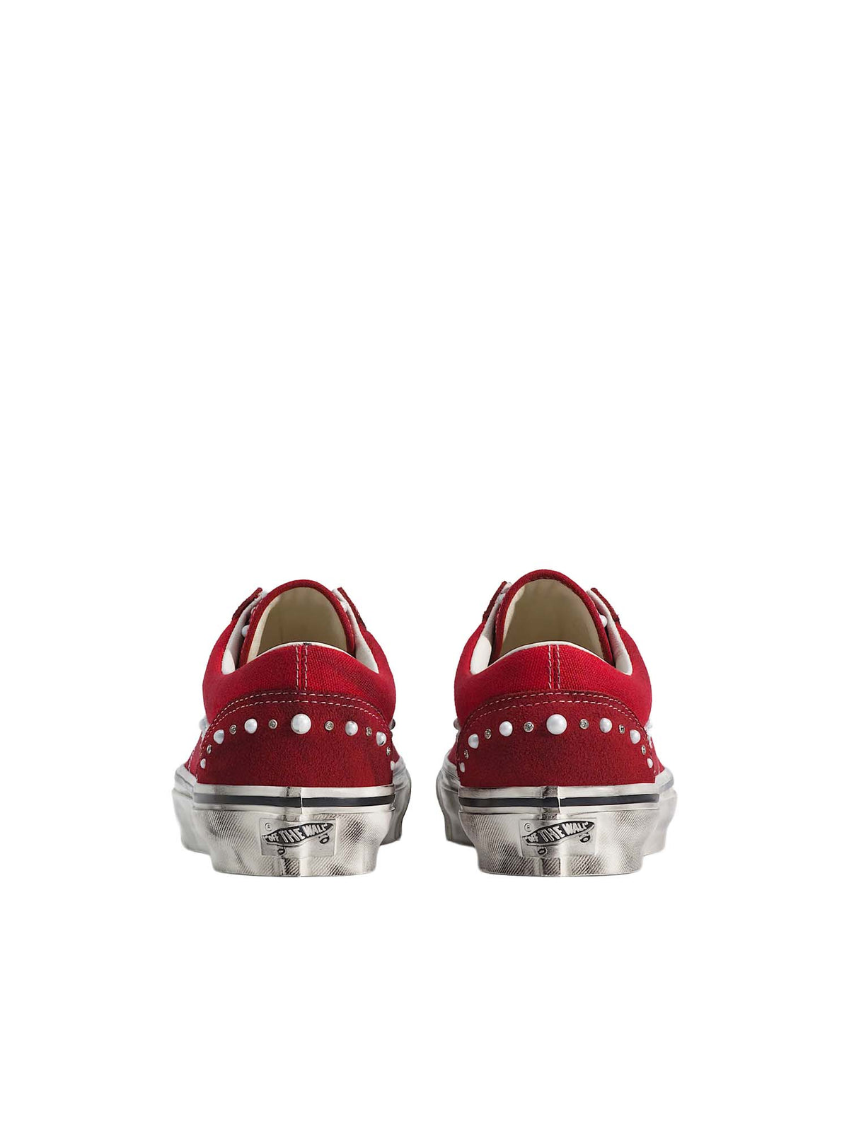 Vans Scarpe Premium Old Skool 36 Yacht Club Pearlized Rosso