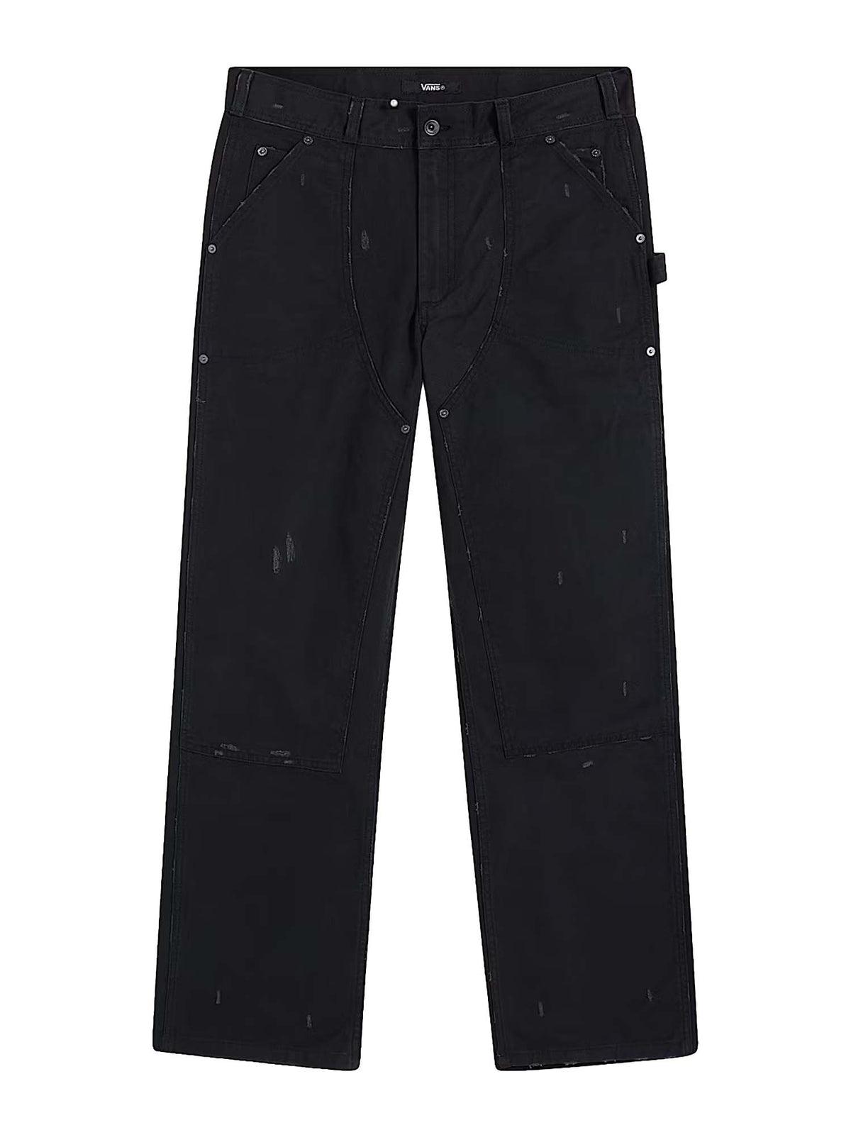 Vans Pantaloni con doppio ginocchio A.O.D. by Slam Jam Distressed Nero