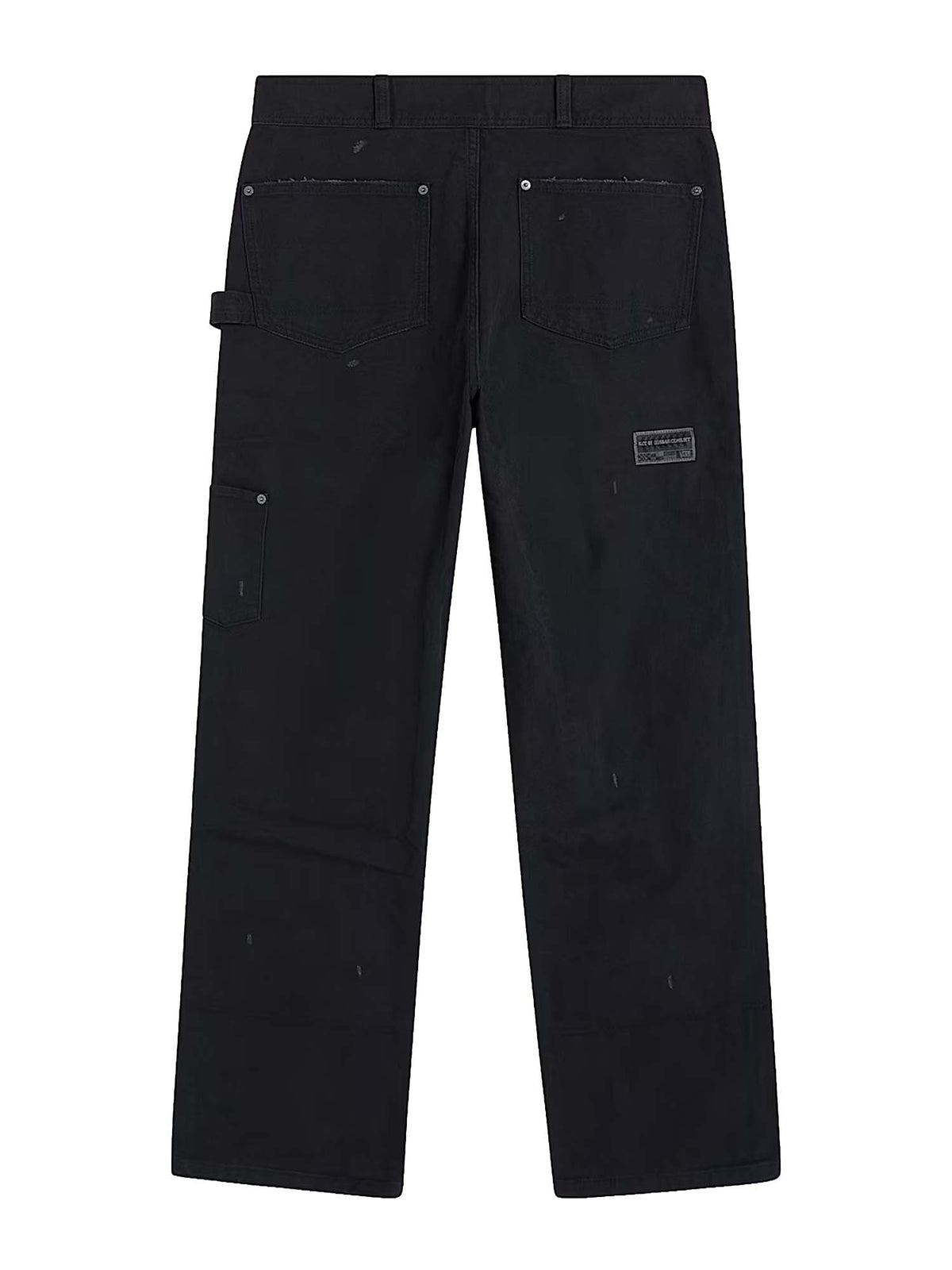 Vans Pantaloni con doppio ginocchio A.O.D. by Slam Jam Distressed Nero