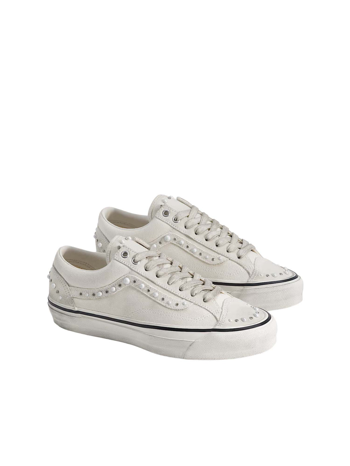Vans Scarpe Premium Old Skool 36 Yacht Club Pearlized Bianco