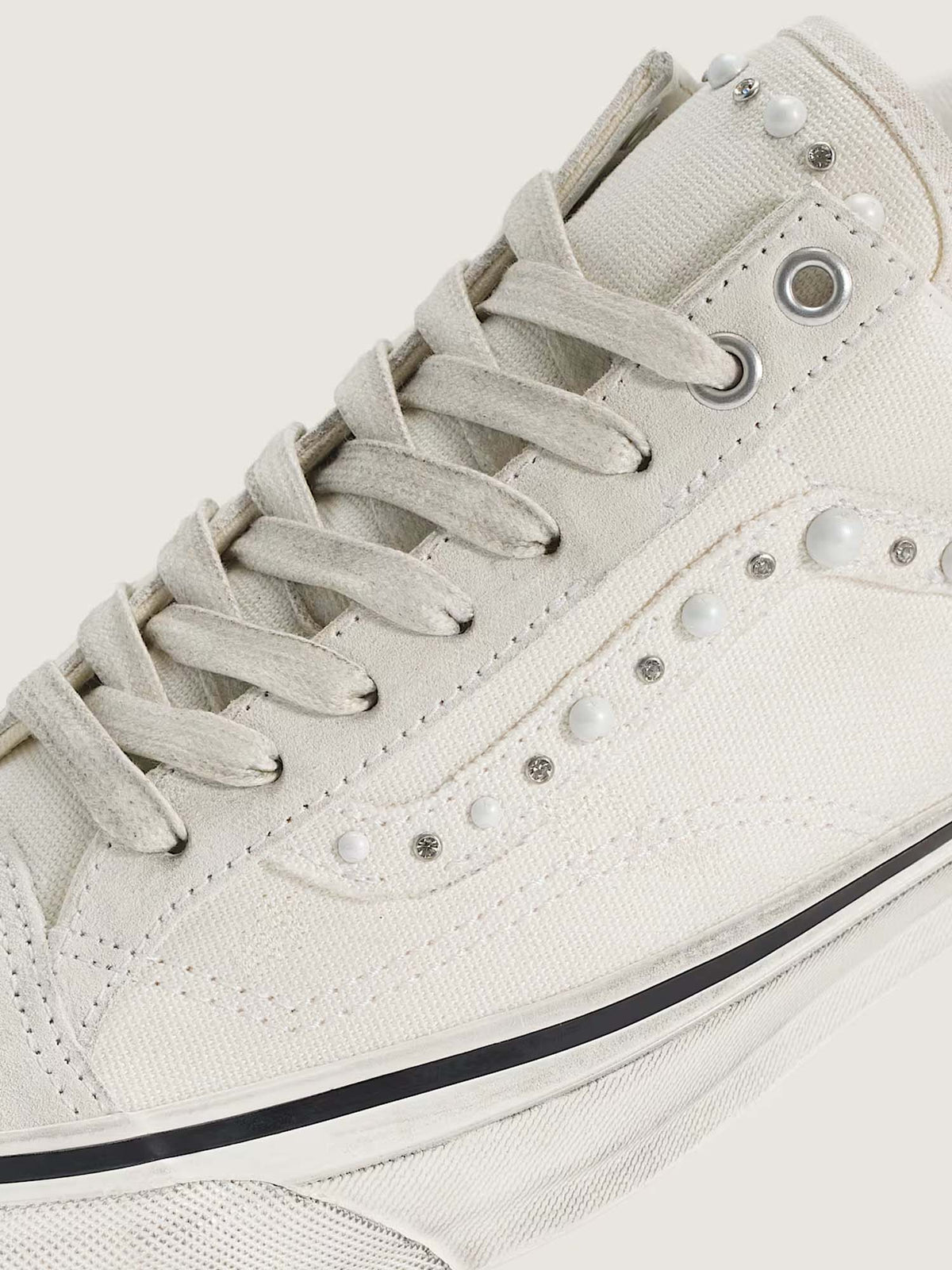 Vans Scarpe Premium Old Skool 36 Yacht Club Pearlized Bianco