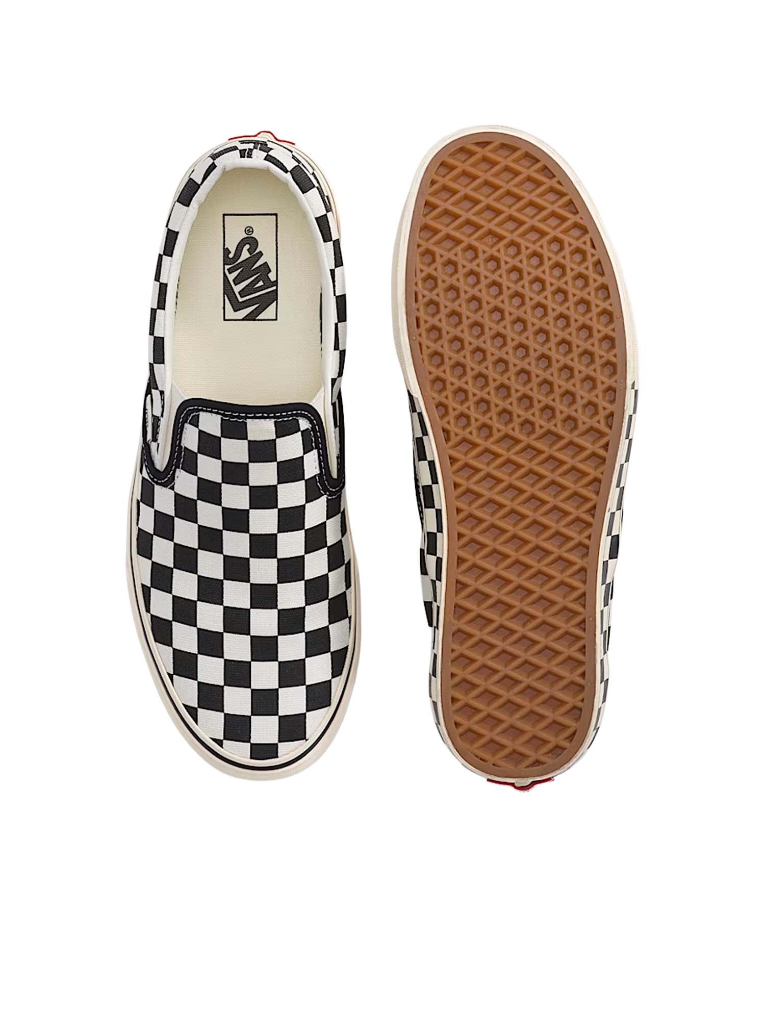 Vans Scarpe Classic Slip-On Checkerboard Nero